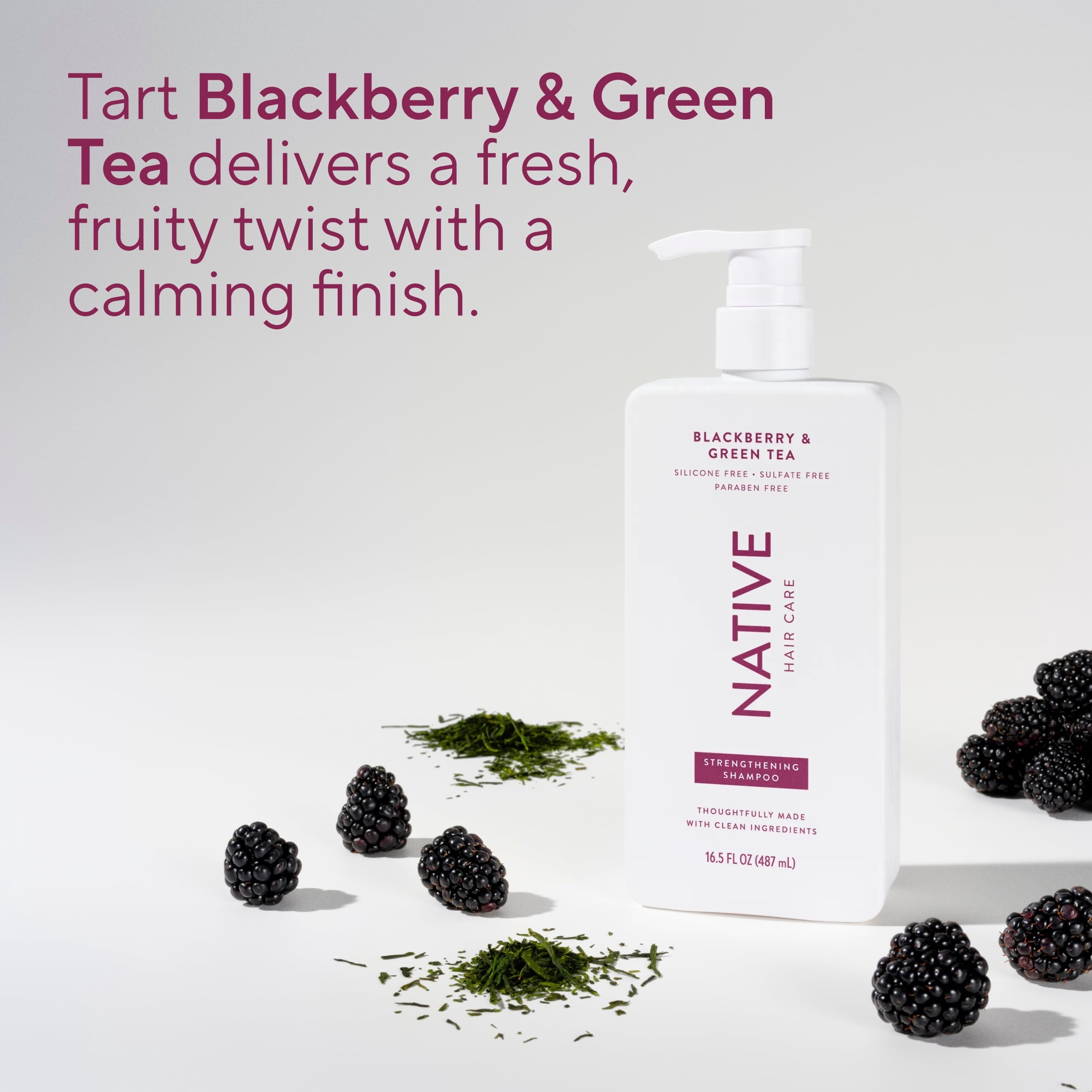 Strengthening Shampoo Blackberry and Green Tea 16.5 fl oz
