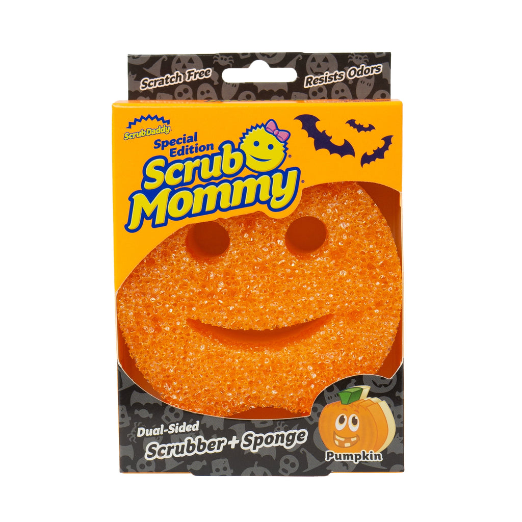 Scrub Mommy Halloween Pumpkin Non-Scratch Cleaning Sponge