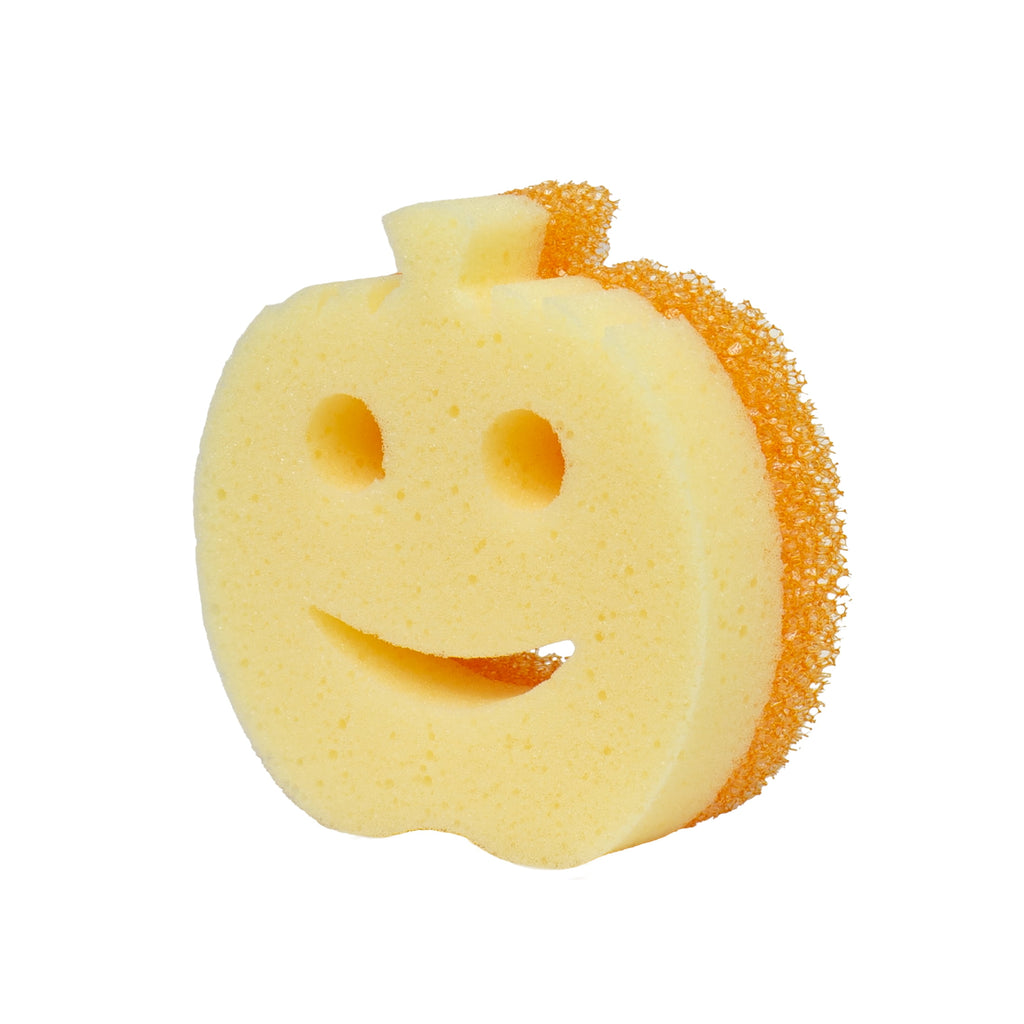 Scrub Mommy Halloween Pumpkin Non-Scratch Cleaning Sponge