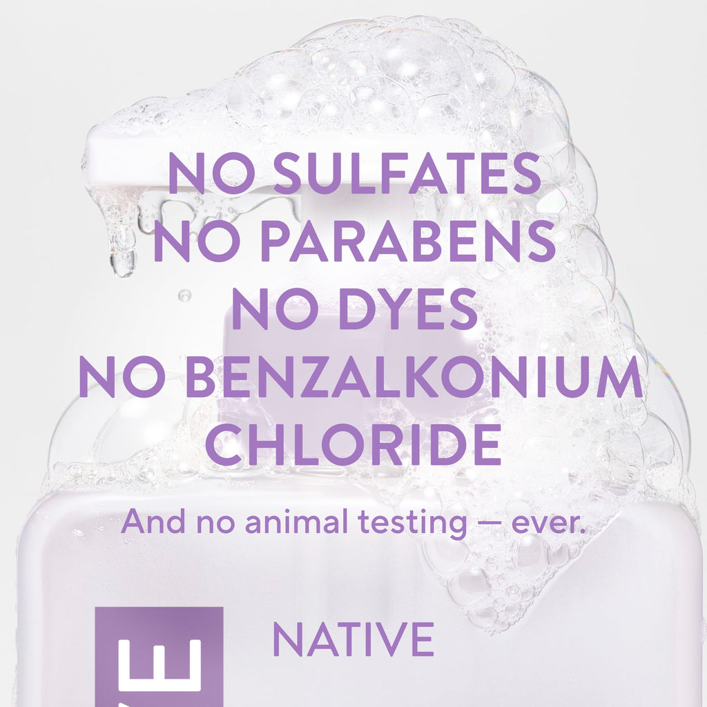 Liquid Hand Soap, Lilac &amp; White Tea, Non-drying, Naturally Derived Cleansers, Sulfate Free, 13 fl oz