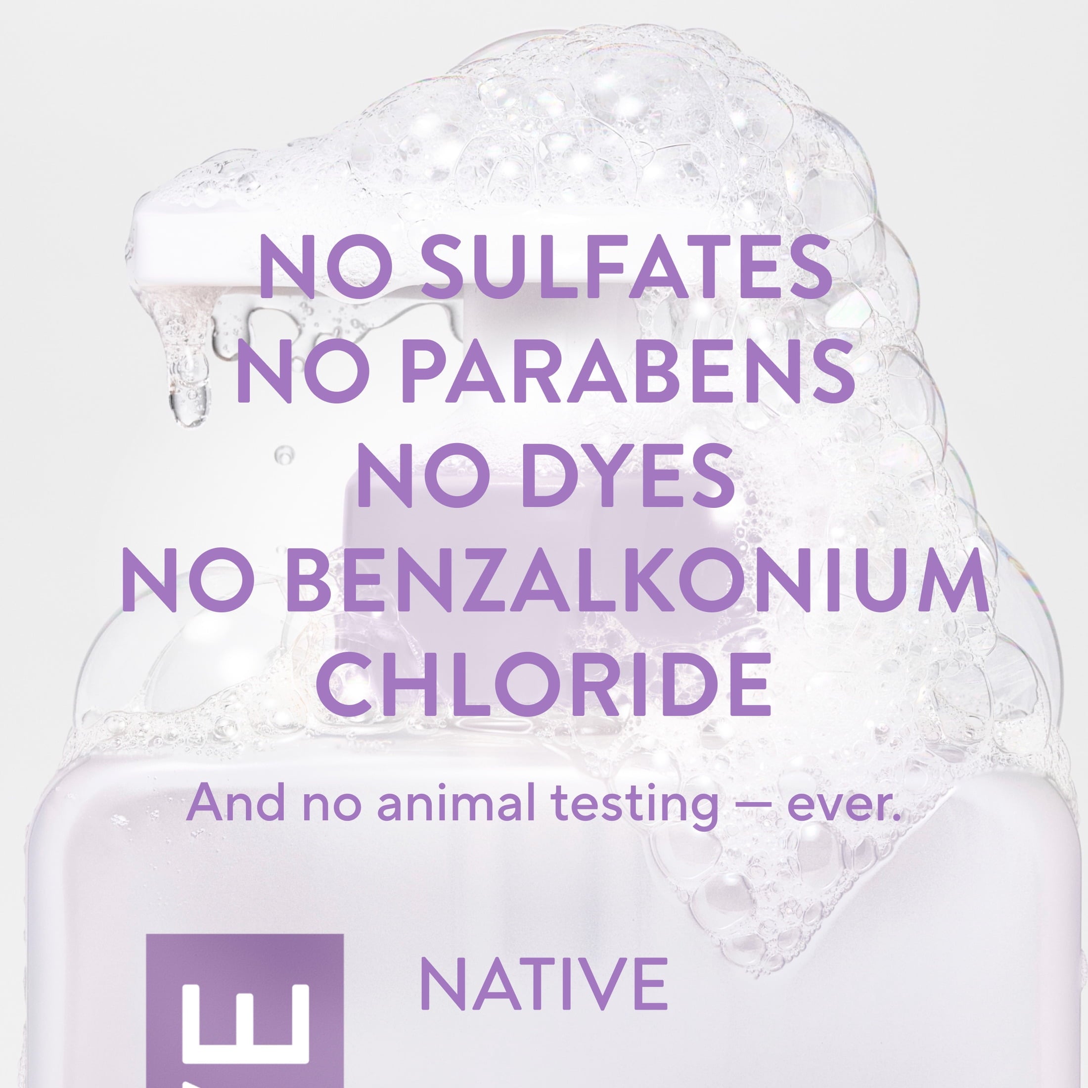 Liquid Hand Soap, Lilac &amp; White Tea, Non-drying, Naturally Derived Cleansers, Sulfate Free, 13 fl oz