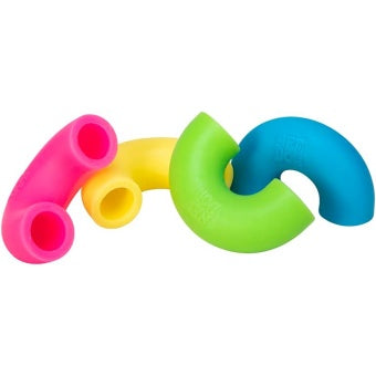 NeeDoh Mac ‘N- Squeeze - 4 Squishy Noodles - Assorted