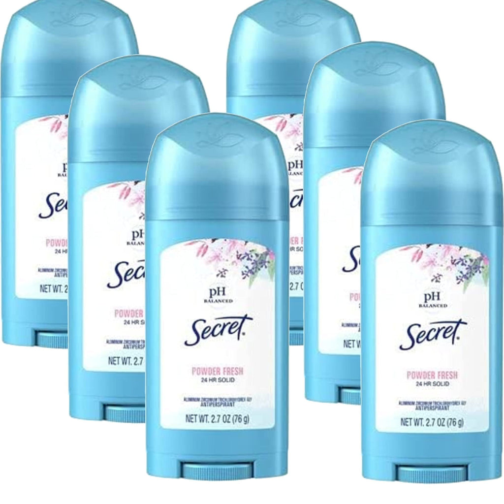 Original Powder Fresh Women,S Solid Antiperspirant &amp; Deodorant 2.7 Oz, Pack Of 6