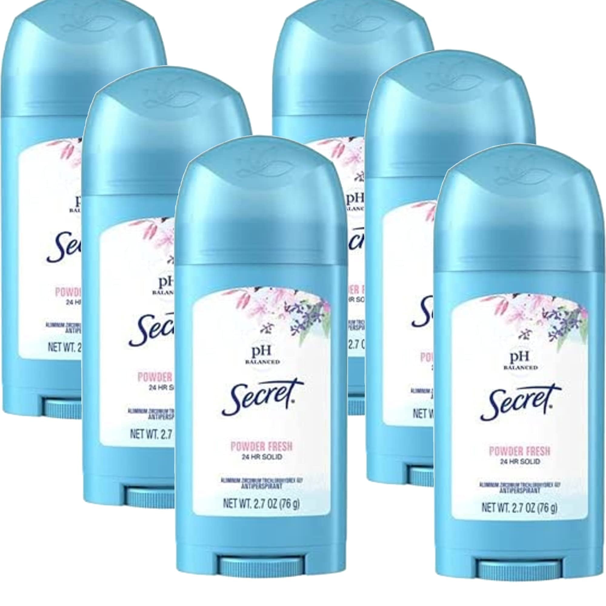 Original Powder Fresh Women,S Solid Antiperspirant &amp; Deodorant 2.7 Oz, Pack Of 6