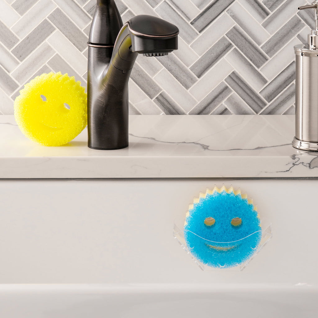 Sponge Caddy Suction Sink Caddy for Multipurpose Cleaning Sponge