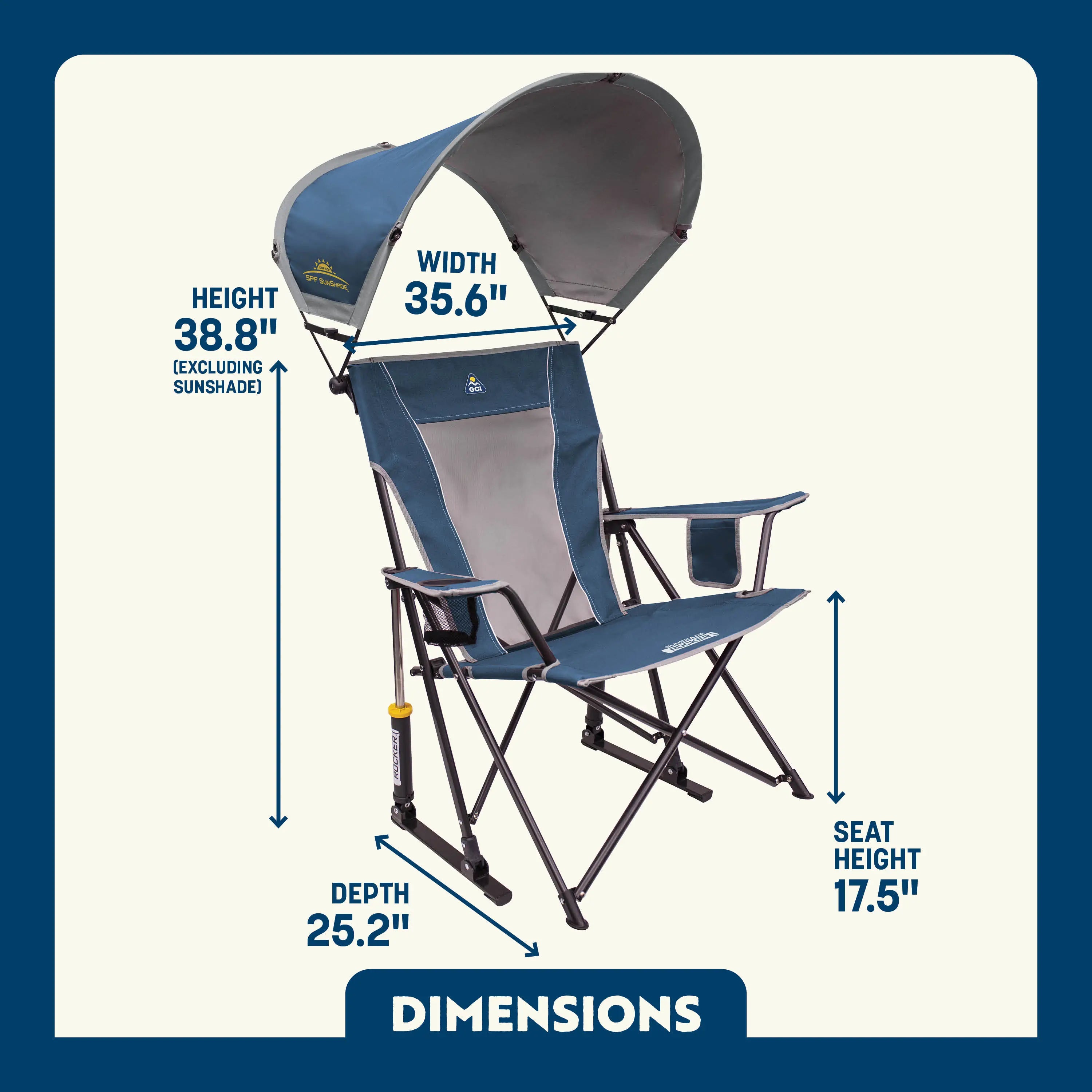 GCI Outdoor SunShade Rocker™
