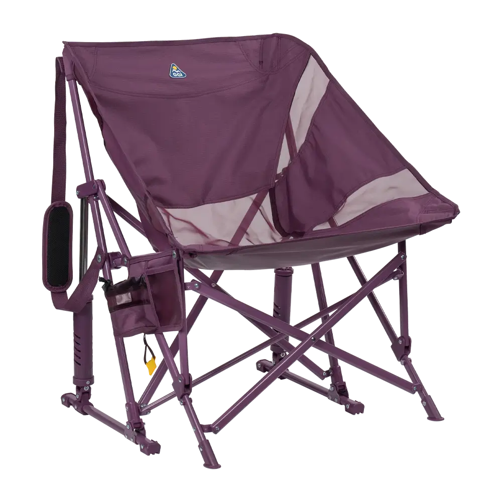 Front right view of the Pastel Amethyst Pod Rocker Elite.