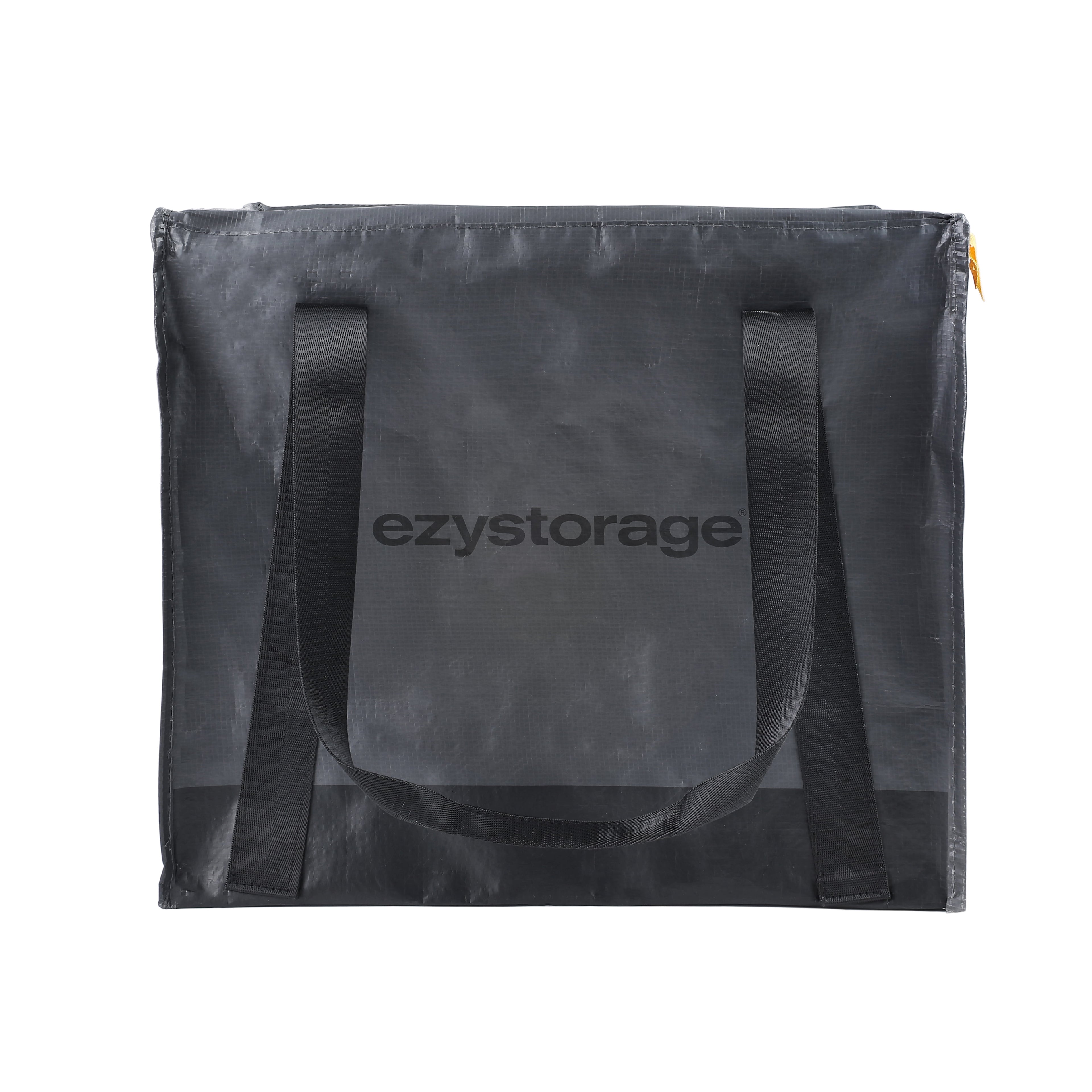 22.1 Gallon, Large, Heavy-Duty Collapsible Utility Storage Bag with Zipper and Reinforced Handles