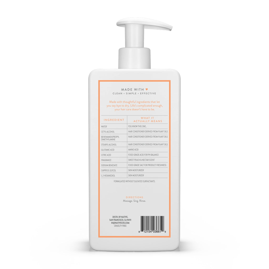 Moisturizing Conditioner Sweet Peach and Nectar 16.5 fl oz