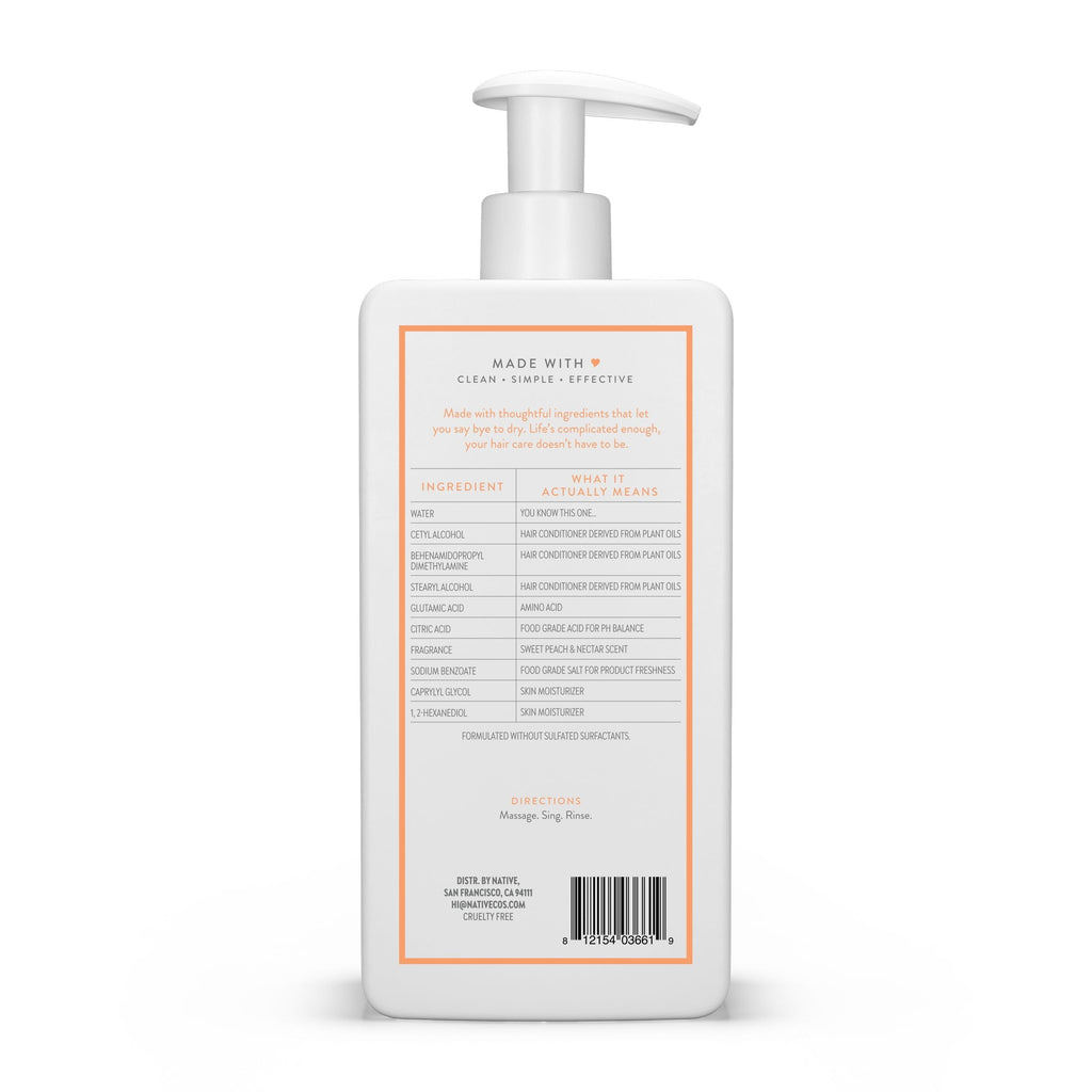 Moisturizing Conditioner Sweet Peach and Nectar 16.5 fl oz