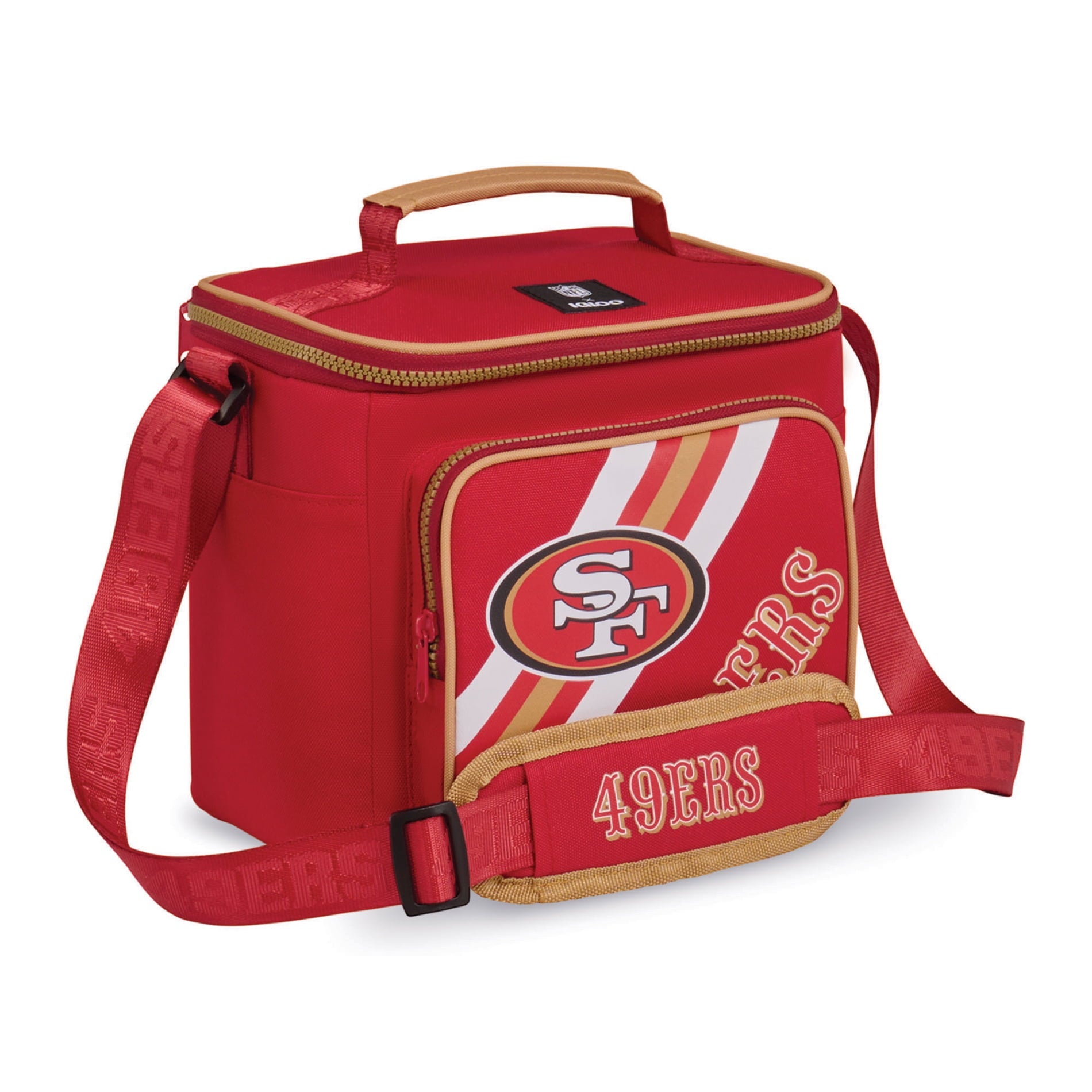 San Francisco 49ers Square Lined 4-Pack Cooler