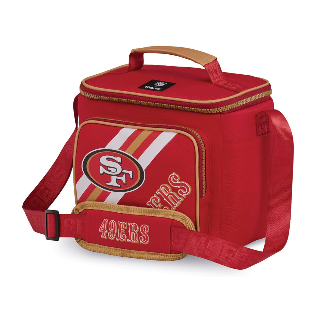 San Francisco 49ers Square Lined 4-Pack Cooler
