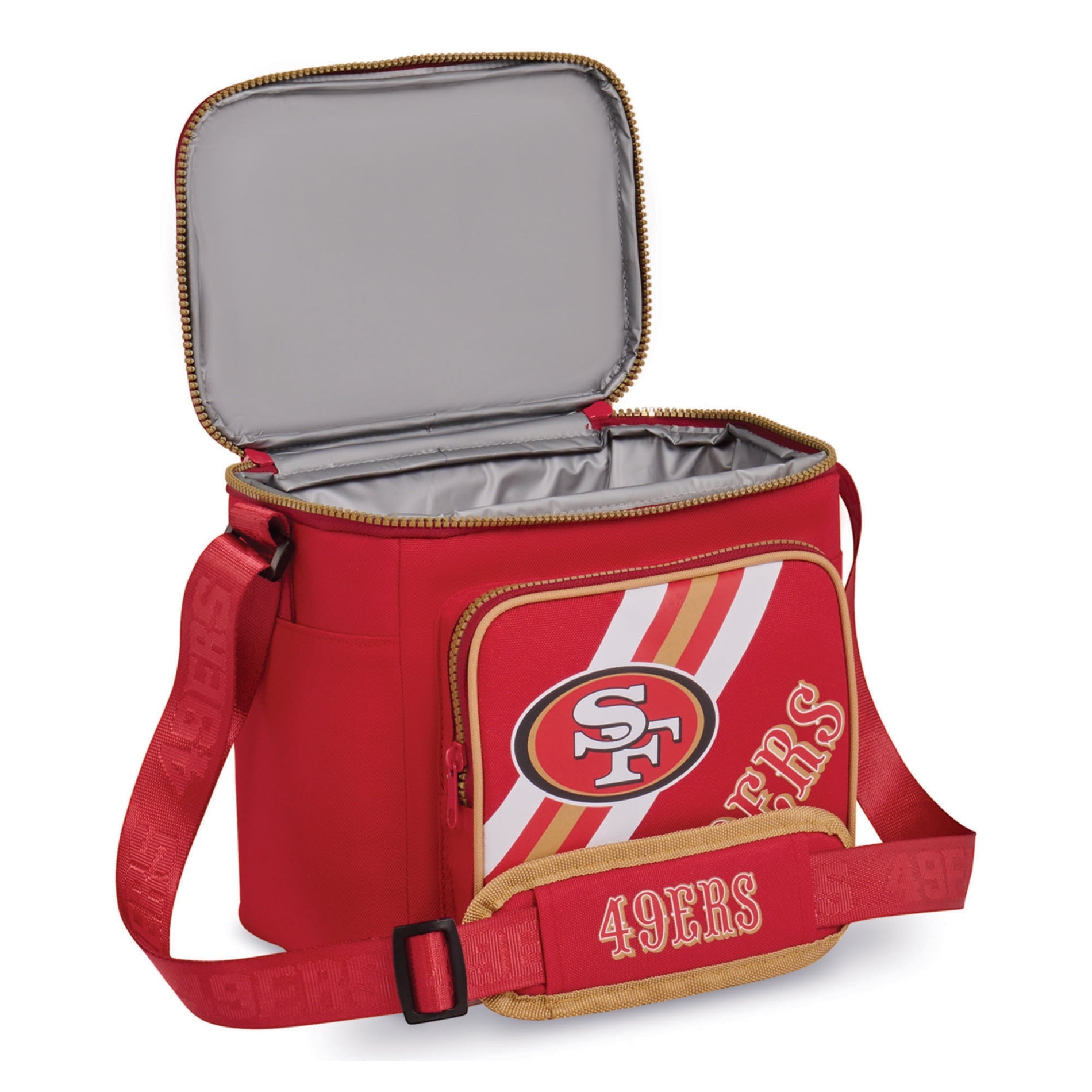 San Francisco 49ers Square Lined 4-Pack Cooler