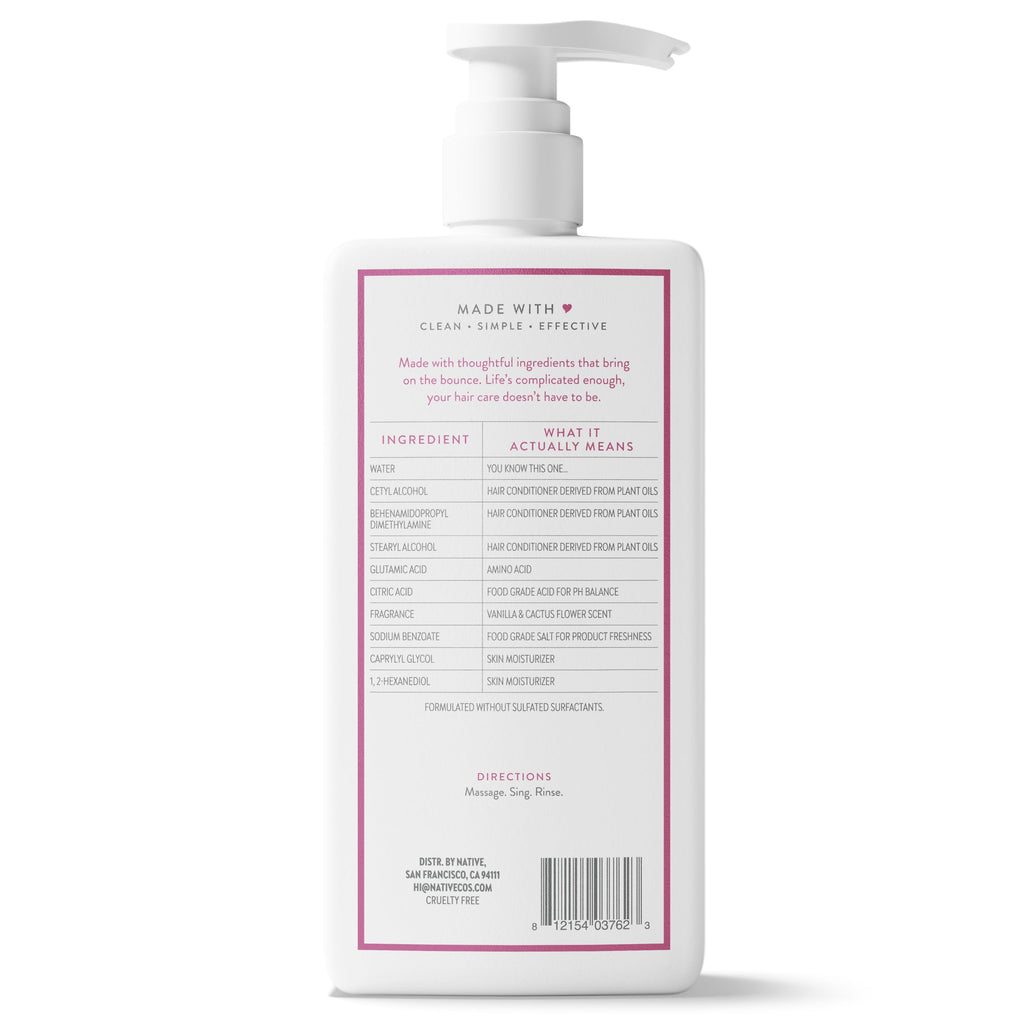 Volumizing Conditioner Vanilla and Cactus Flower 16.5 fl oz