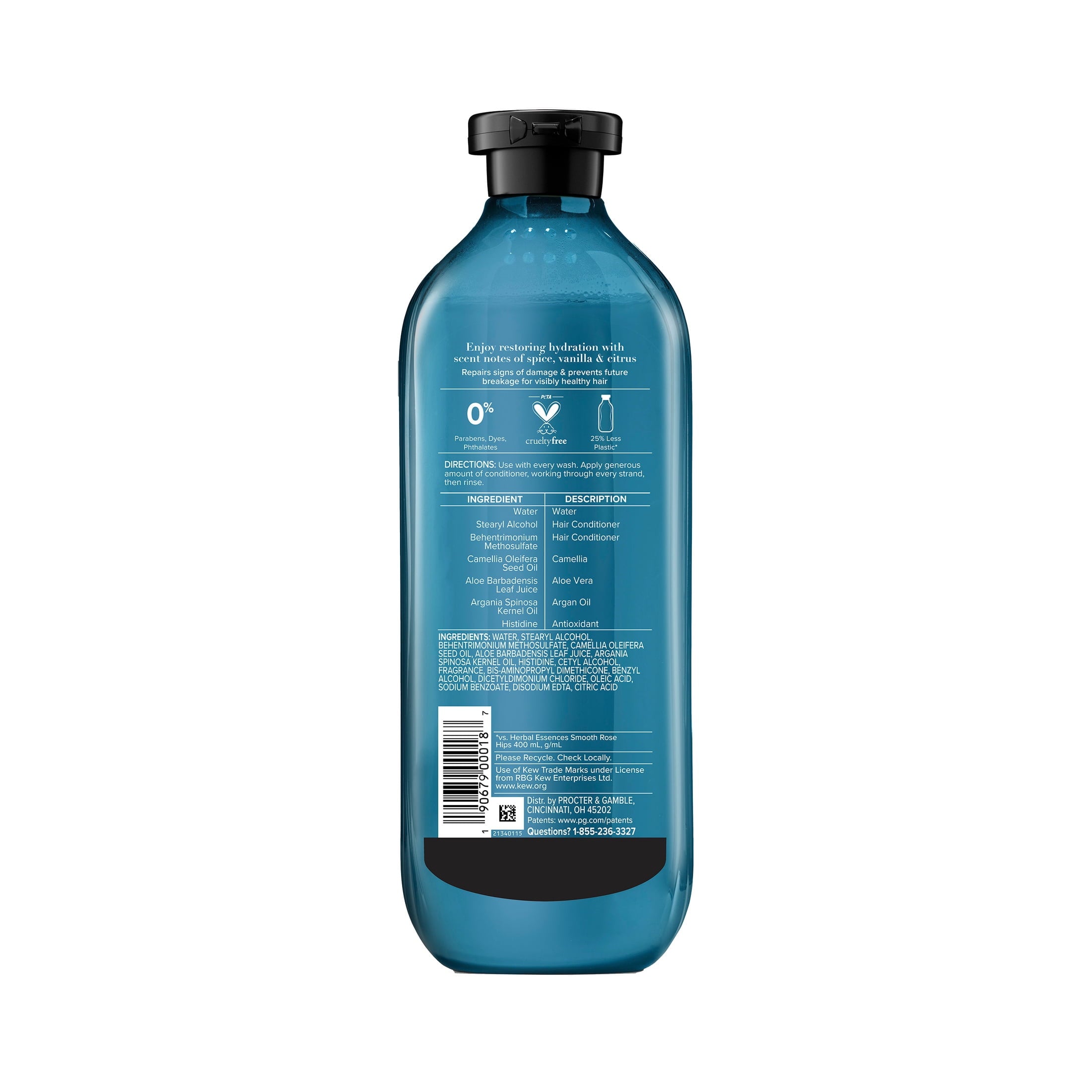 Repair + Strength Argan Oil Conditioner, Paraben-Free, 13.5 fl oz