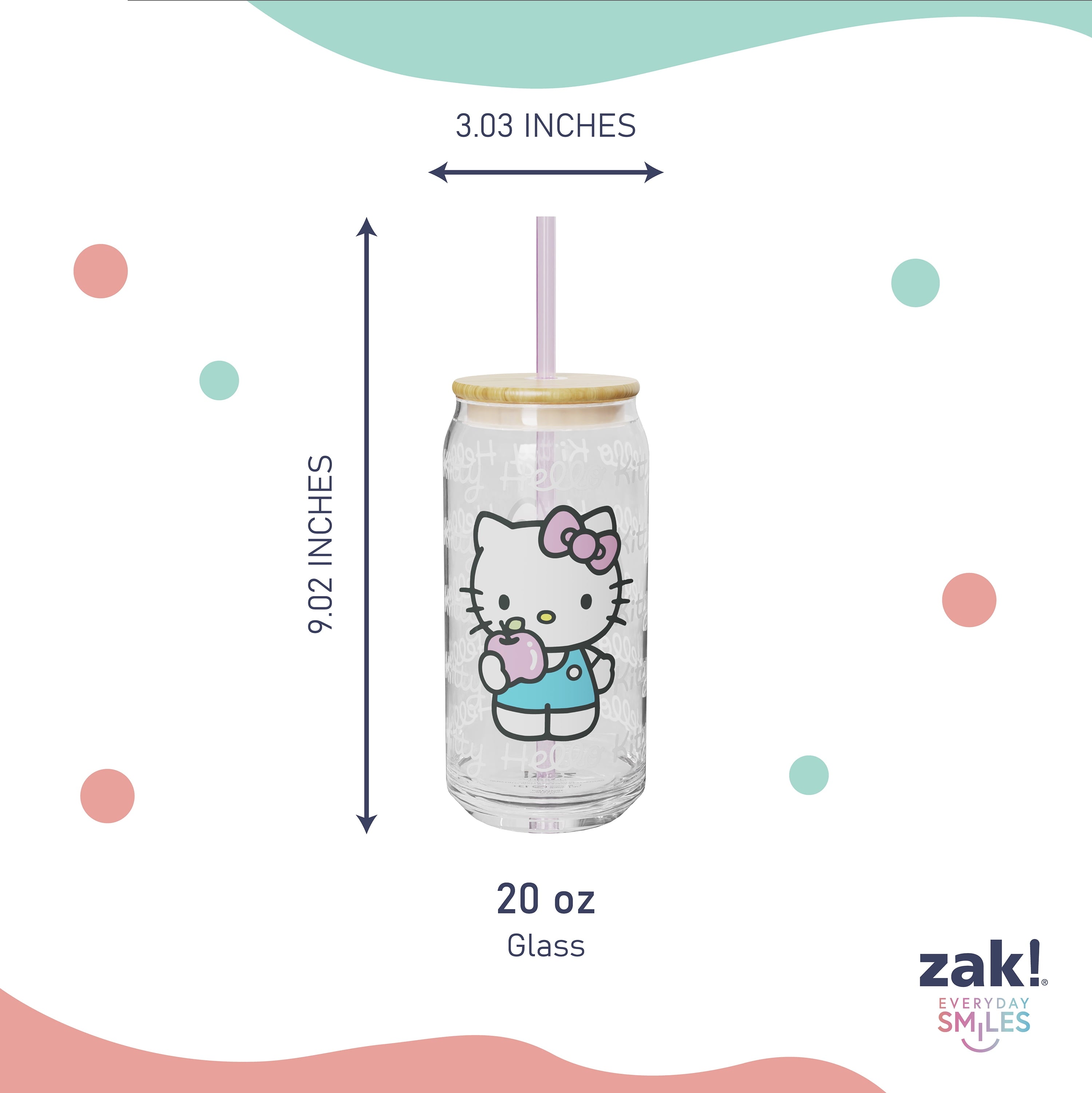 20oz Gilmore Girls Glass Hadley Tumbler