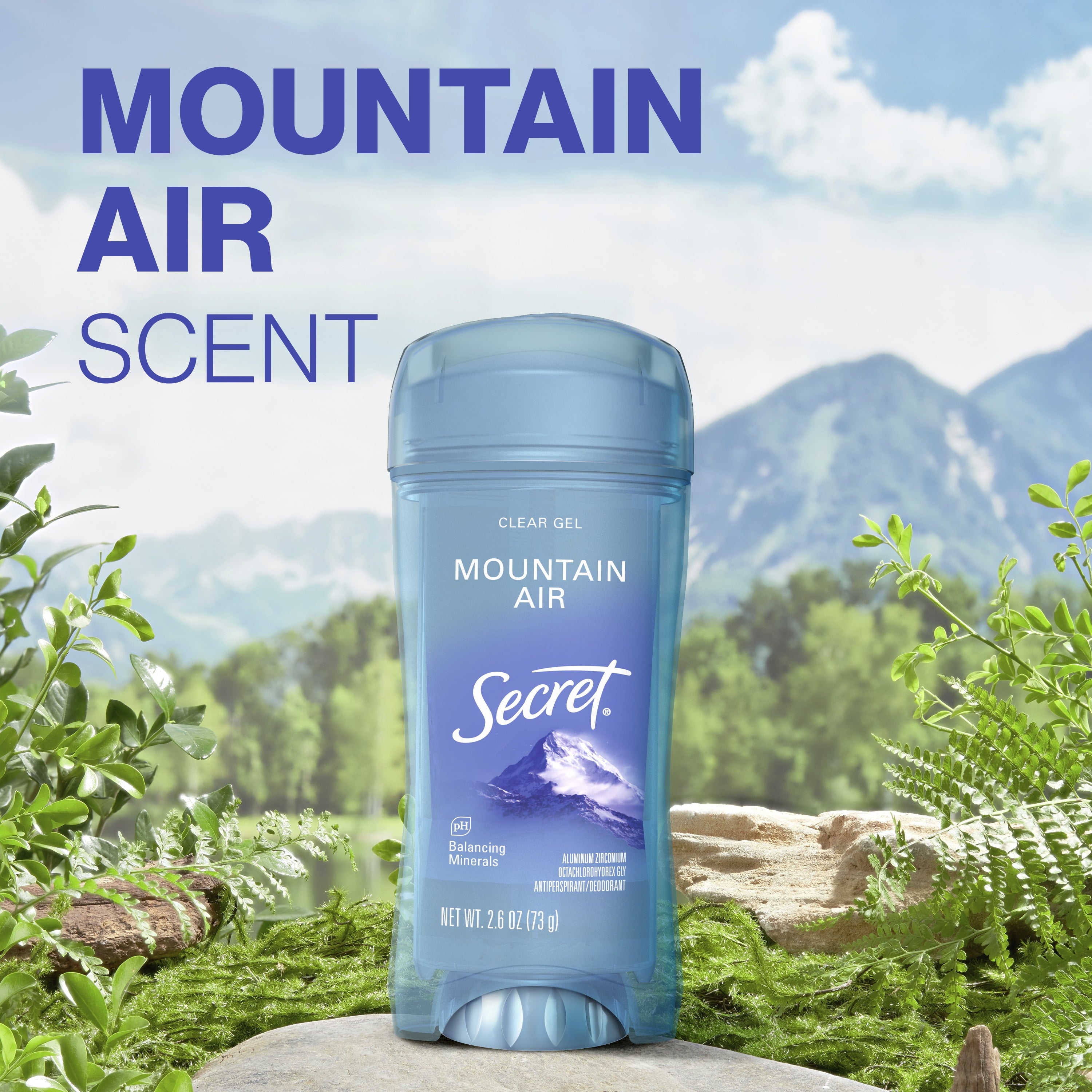 Fresh Clear Gel Antiperspirant &amp; Deodorant for Women, Mountain Air, 2.6oz