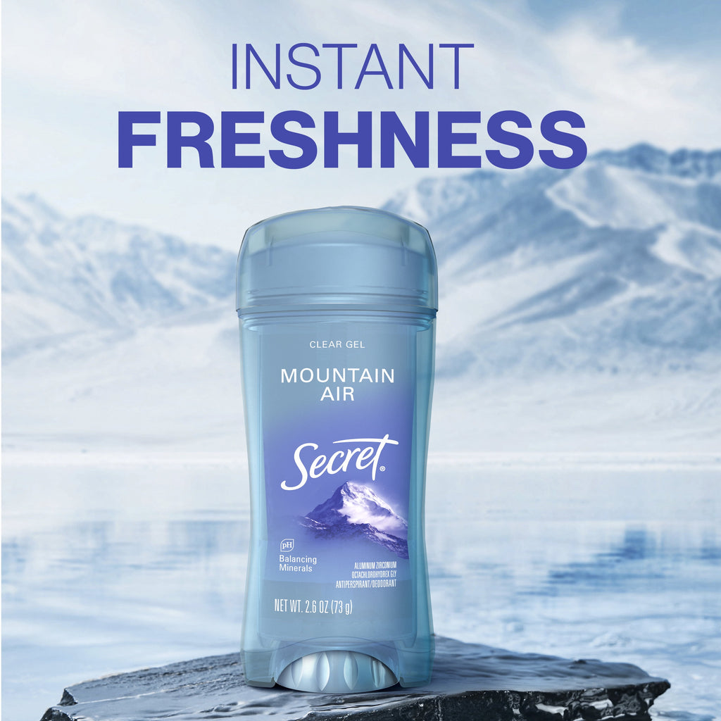 Fresh Clear Gel Antiperspirant &amp; Deodorant for Women, Mountain Air, 2.6oz