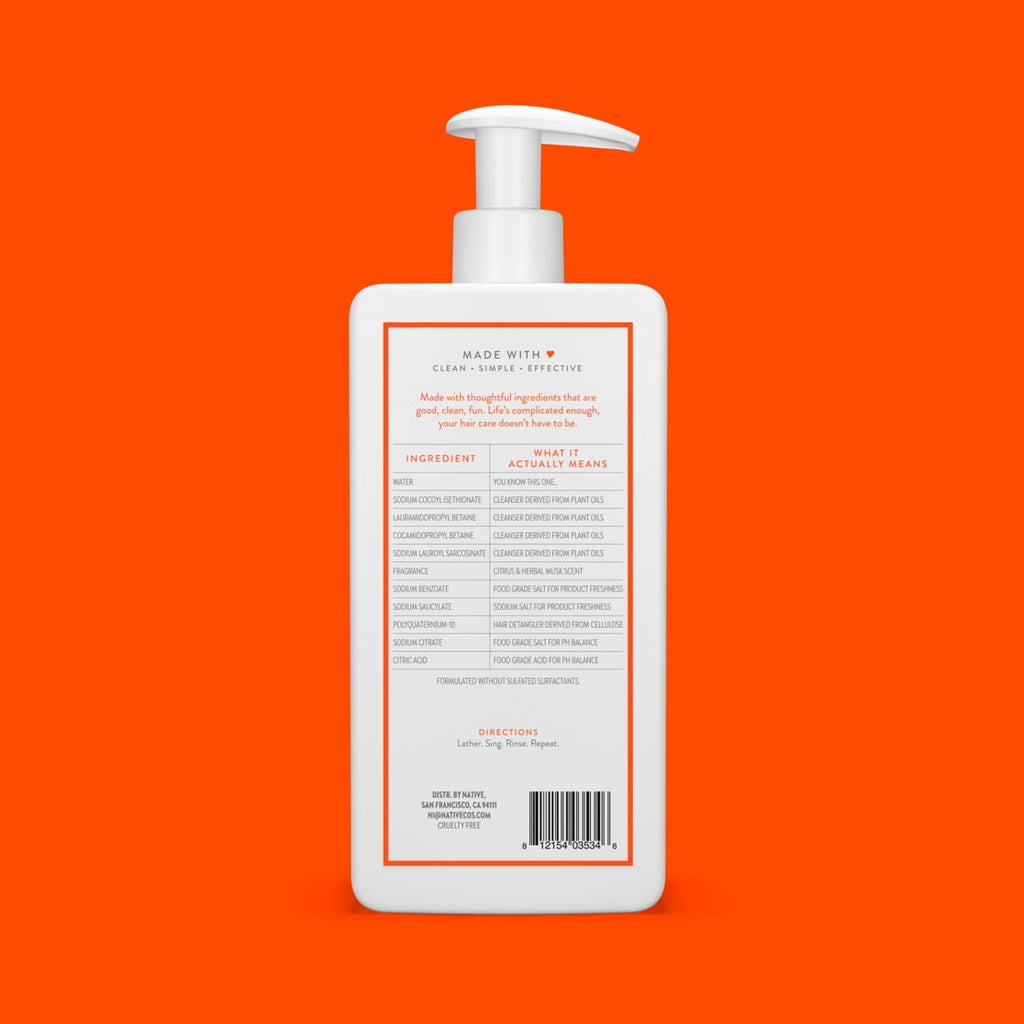 Citrus &amp; Herbal Musk Shampoo 16.5oz