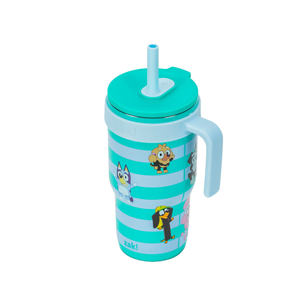 18oz Stitch Kids Straw Handle Tumbler