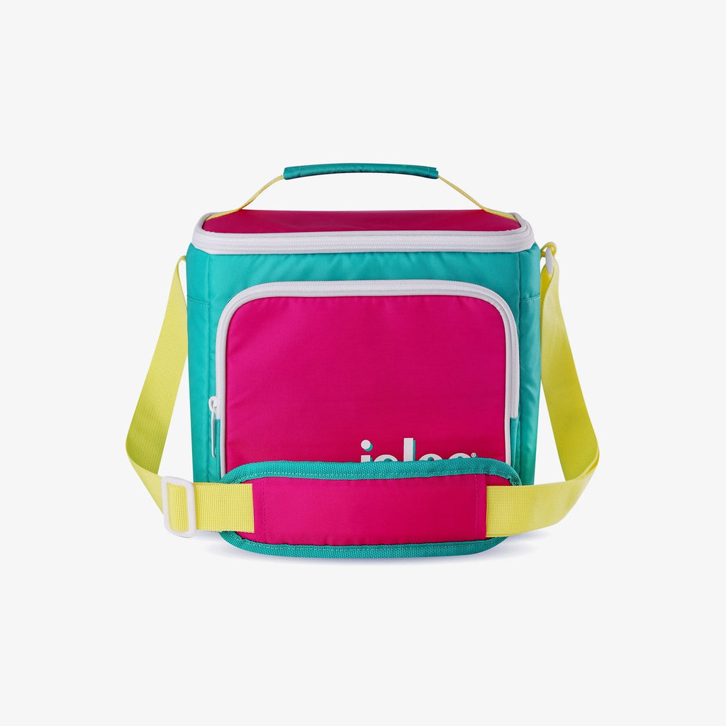 9 Can Capacity Retro Square Lunch Bag Cooler, Yellow