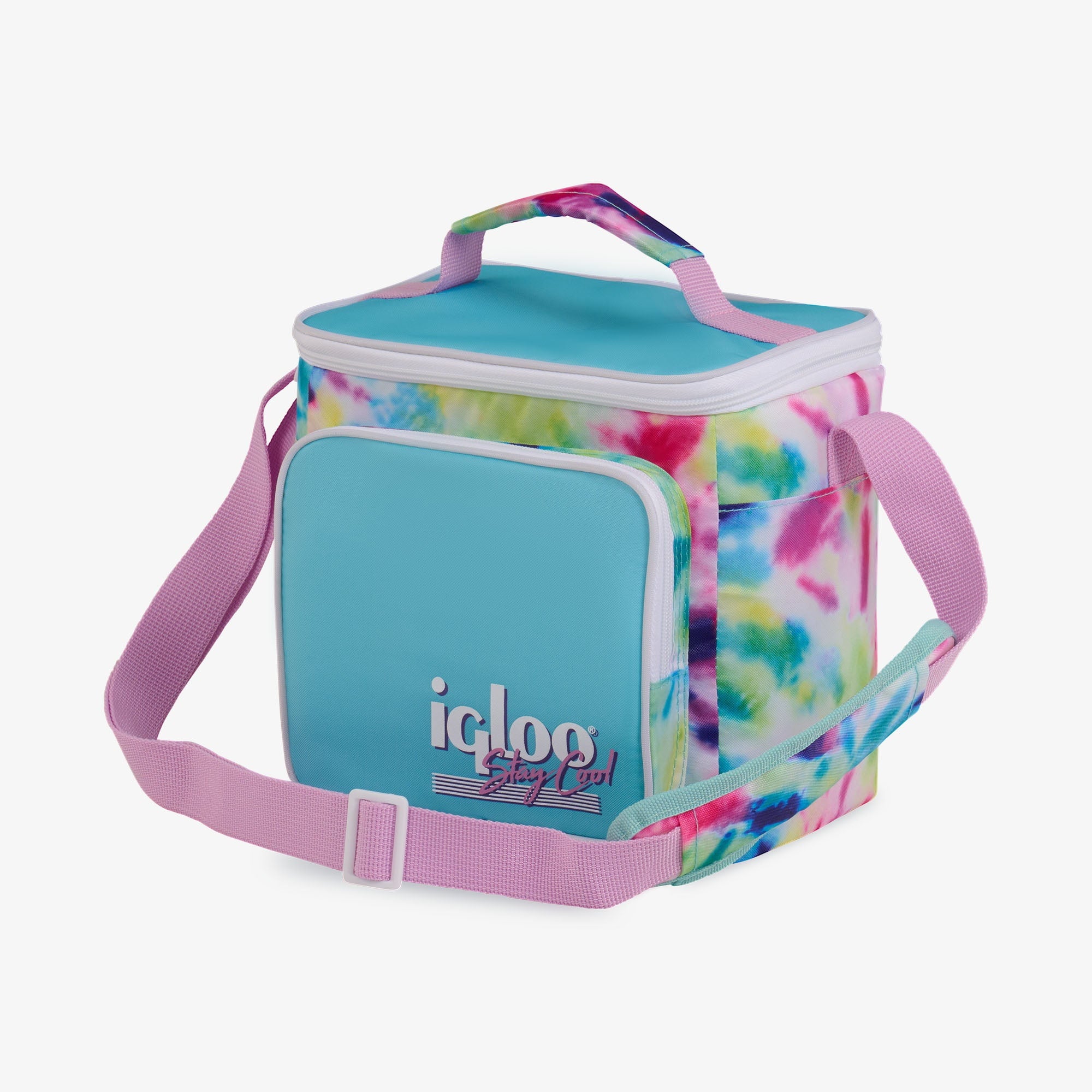 9 Can Capacity Retro Square Lunch Bag Cooler, Yellow
