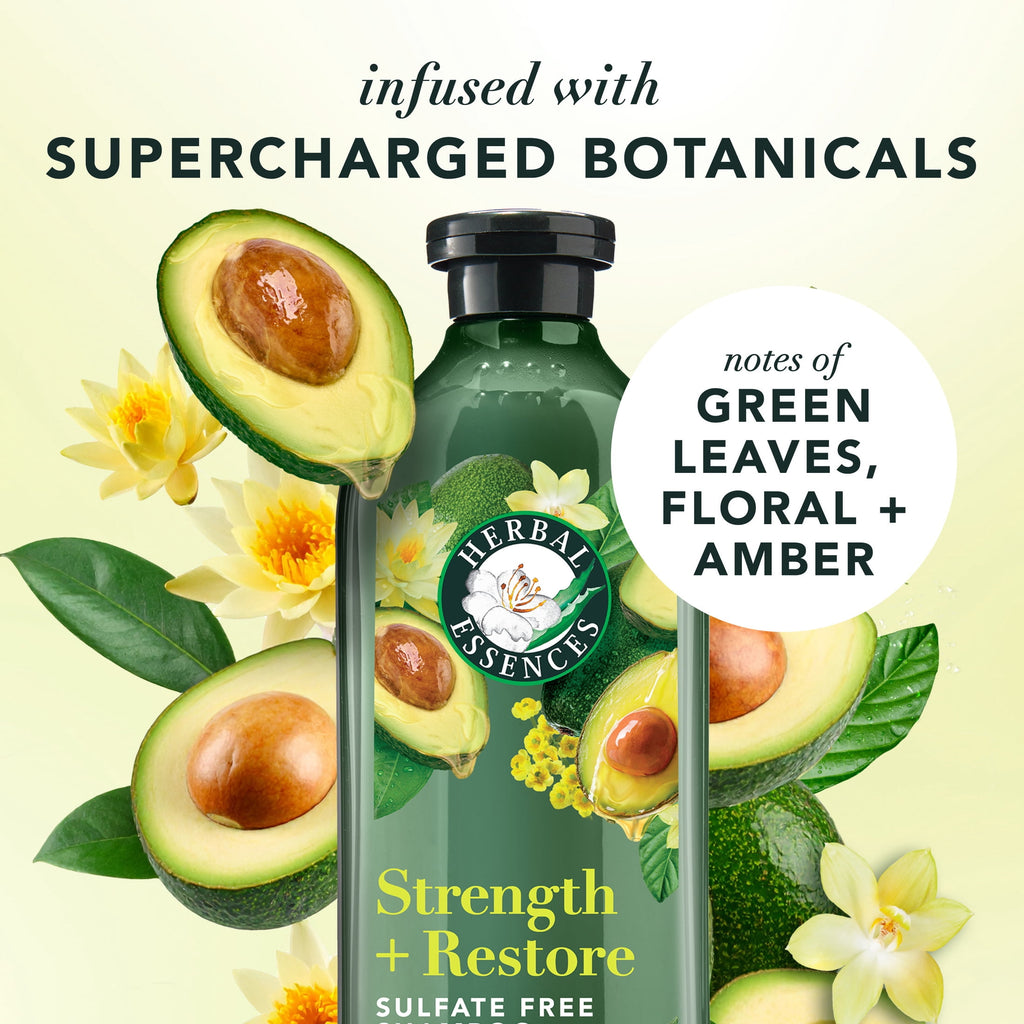 Strength + Restore Avocado Sulfate-Free Shampoo - 13.5 fl oz