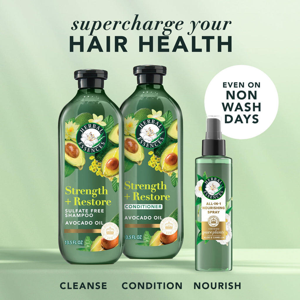 Strength + Restore Avocado Sulfate-Free Shampoo - 13.5 fl oz
