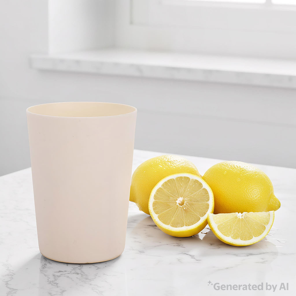 (10 pack) - Dark Blue Round Plastic Tumbler, 18-Ounce