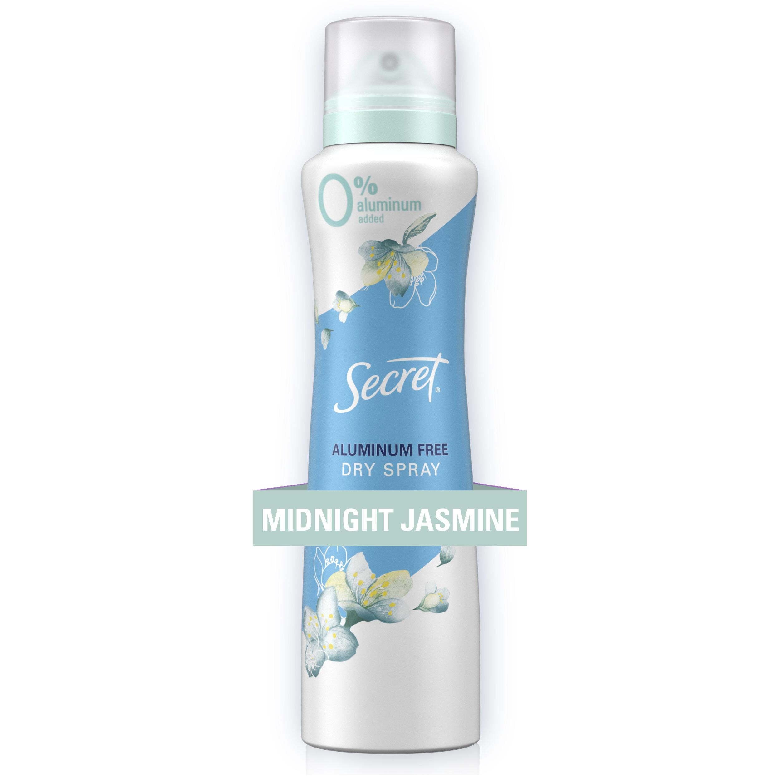 Aluminum Free Dry Spray Women's Deodorant, Midnight Jasmine, 4.1 oz