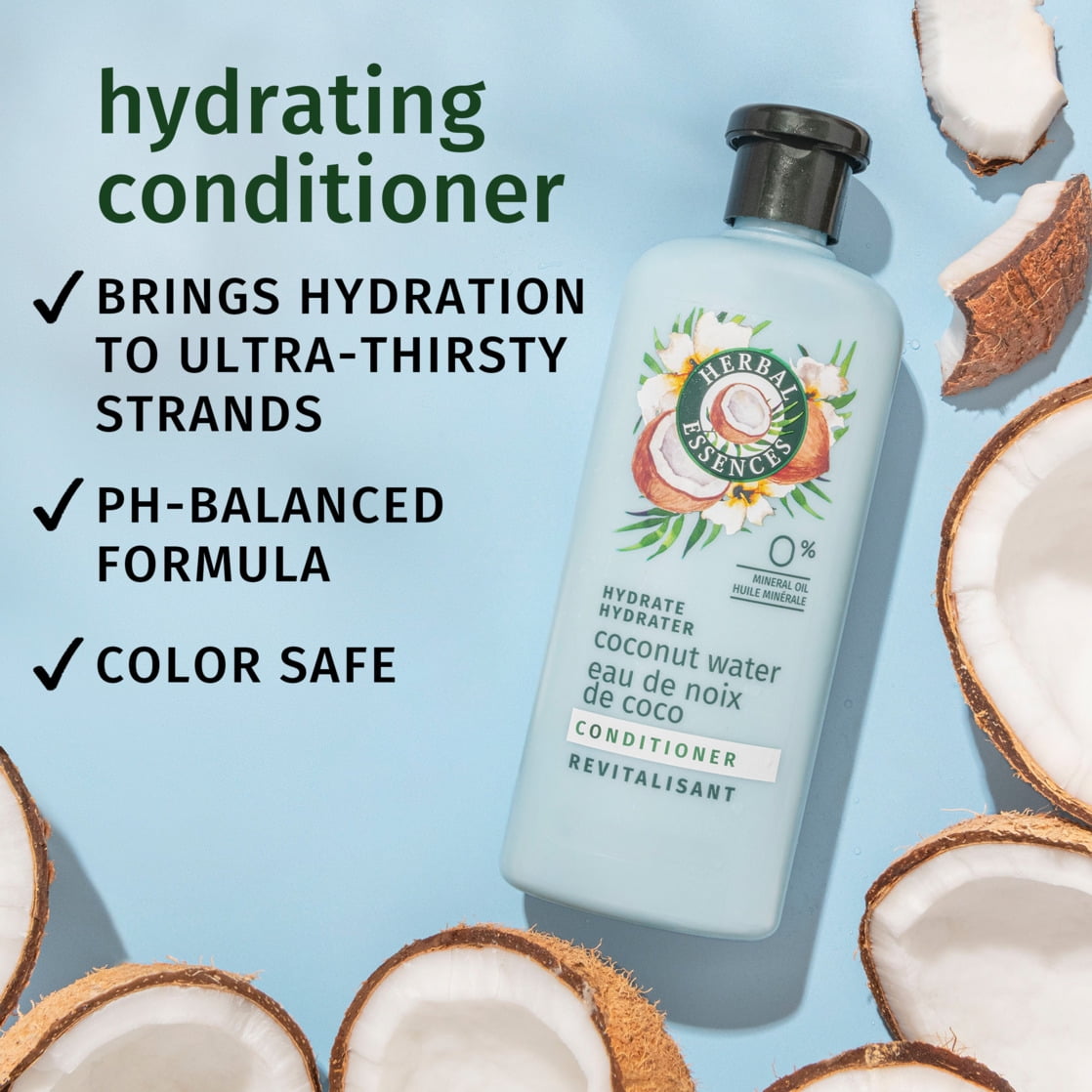 Classics Hydrate Coconut Water &amp; Jasmine Conditioner, for All Hair Types, 13.5 fl oz