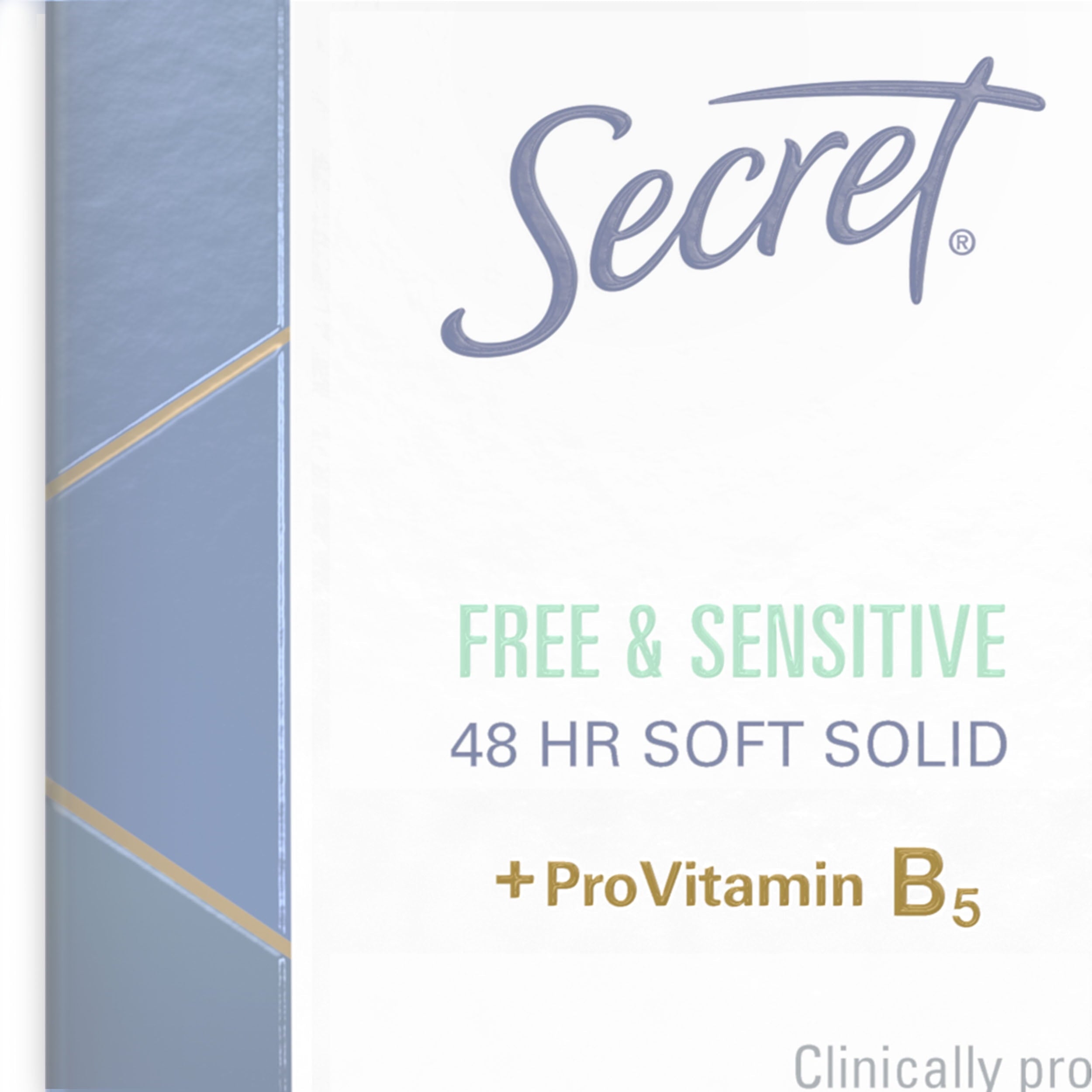 Clinical Strength Smooth Solid Womens Antiperspirant &amp; Deodorant, Sensitive Hypoallergenic - 1.6 Ounce