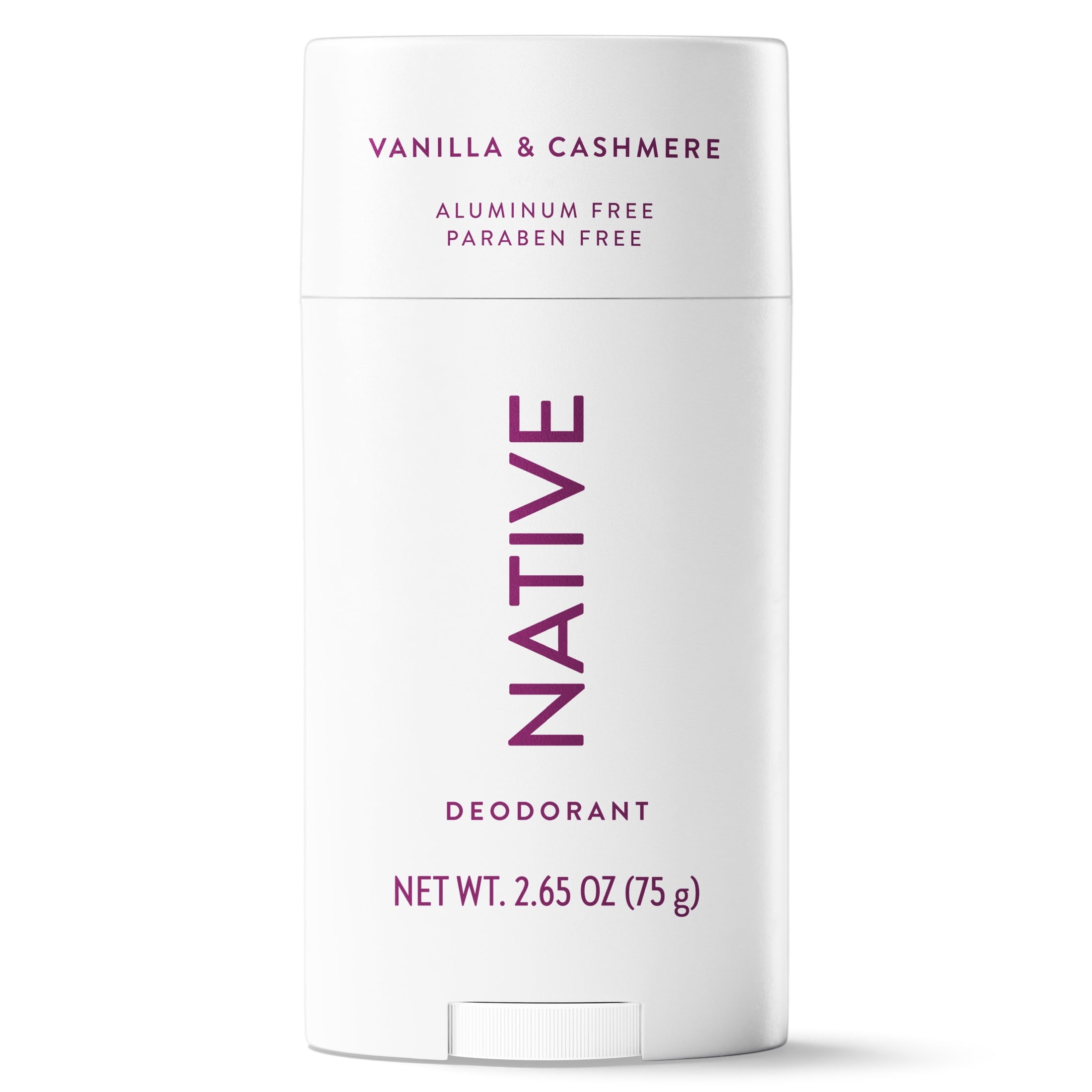 Aluminum Free Deodorant For Women, 72 Hour Solid Deodorant Stick, Vanilla &amp; Cashmere, 2.65oz