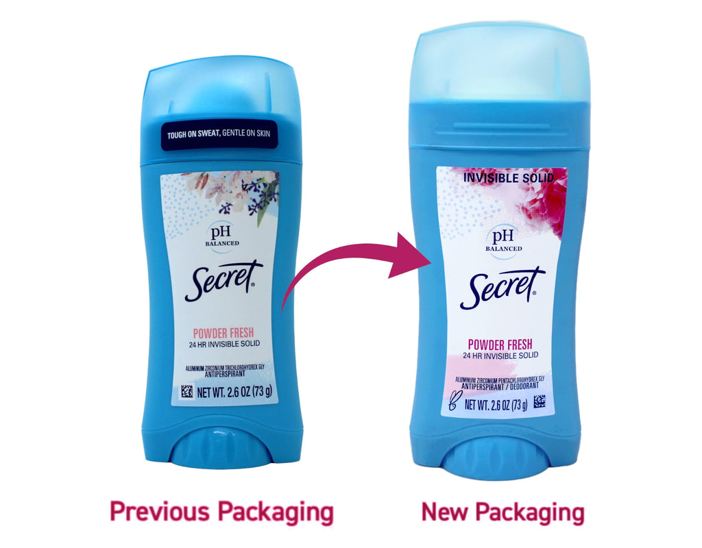 Invisible Solid Powder Fresh Scent Antiperspirant &amp; Deodorant 2.6 oz