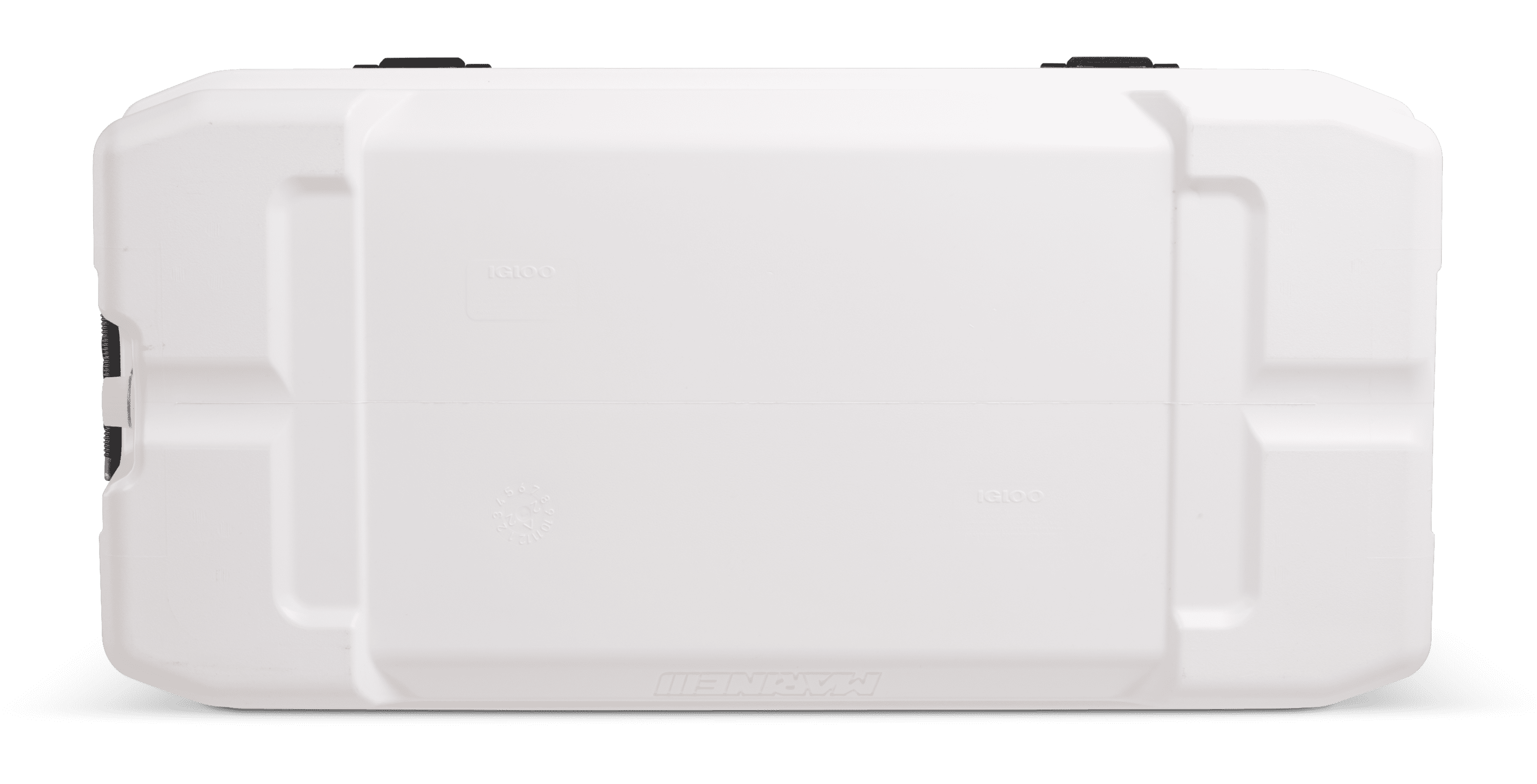 100 QT Latitude Marine Ultra Hard-Sided Cooler, White and Moonscape Gray