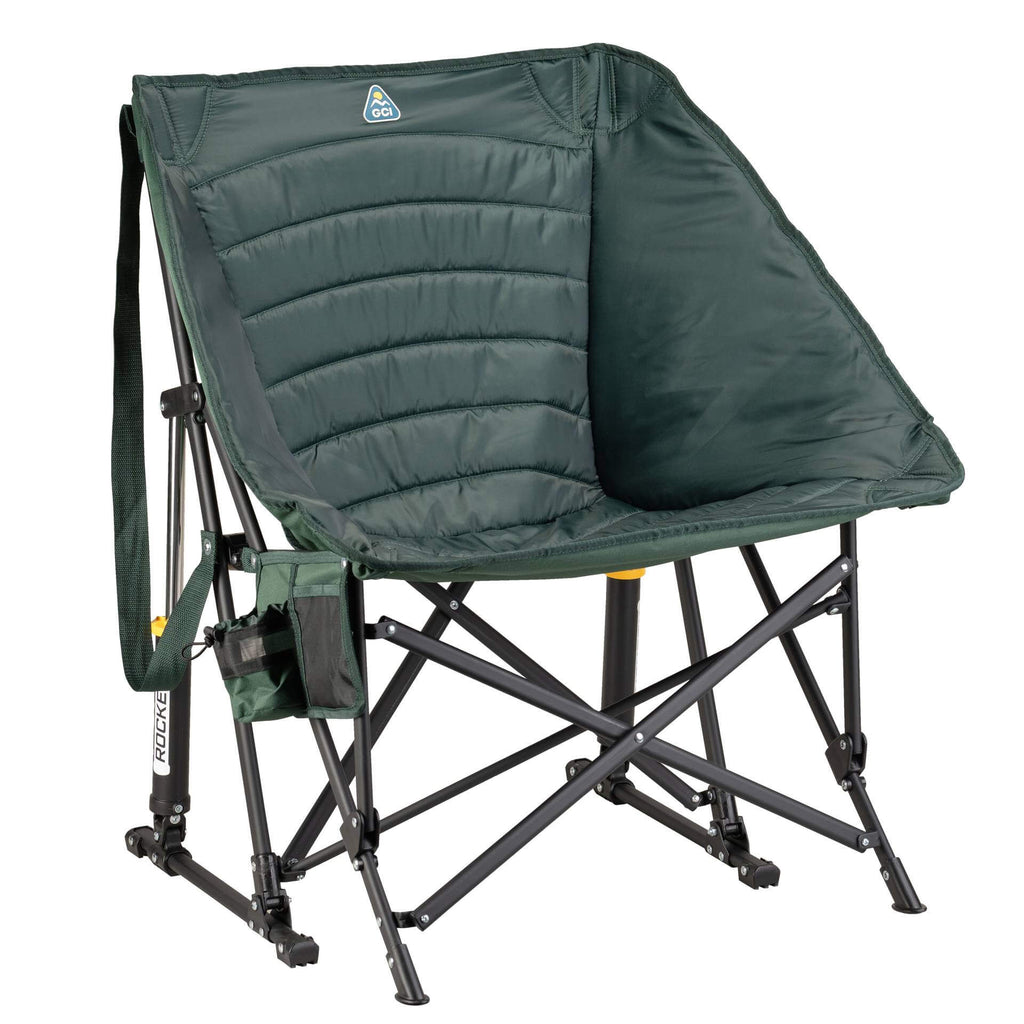 Puff Rocker, Hunter, Front Right Angle