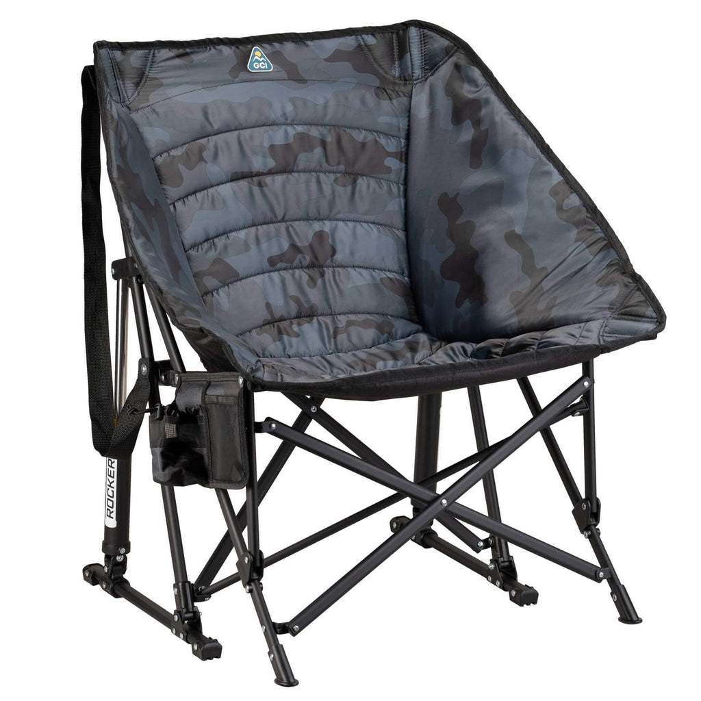 Puff Rocker, Stealth Camo, Front Right Angle