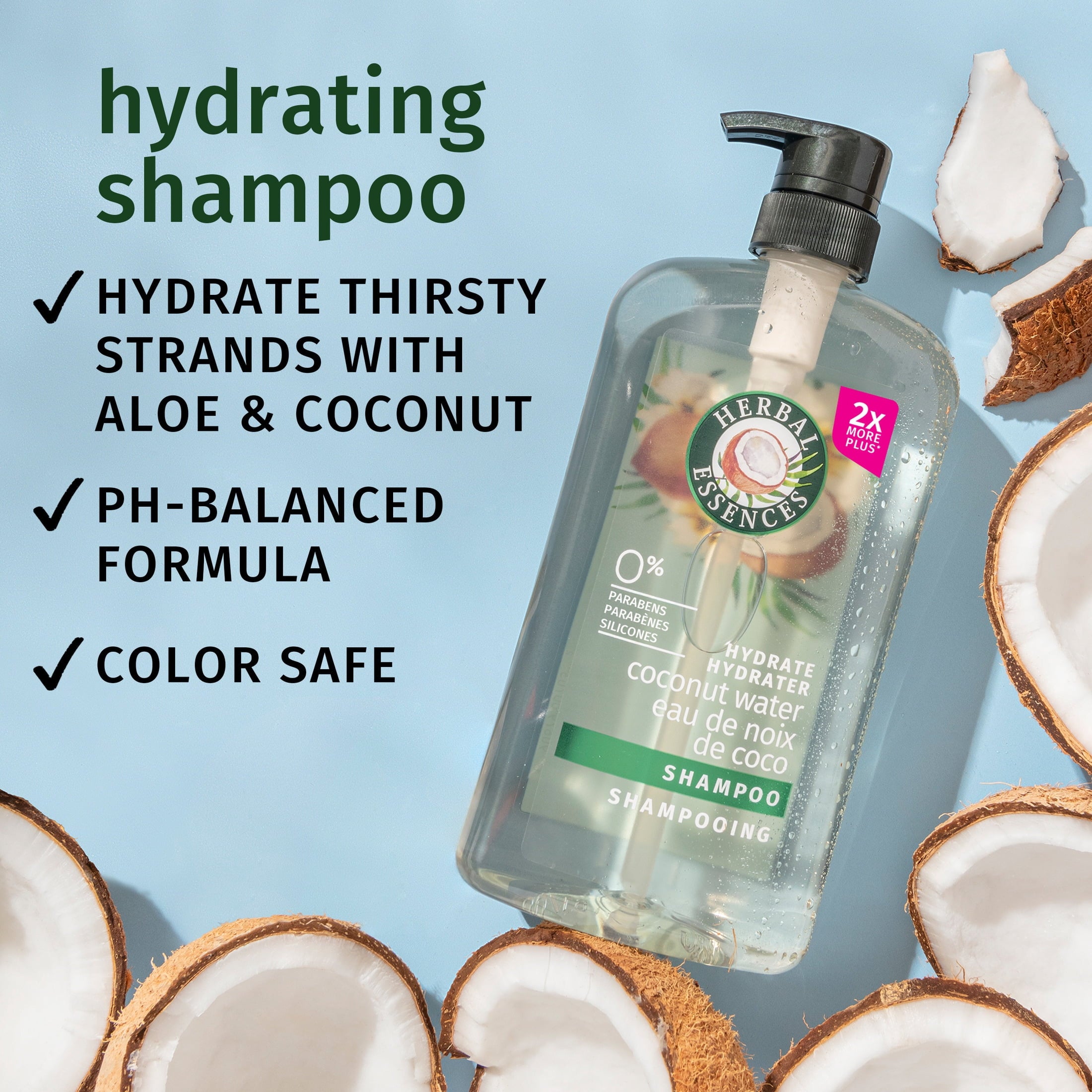 Classics Hydrate Coconut Water and Jasmine Shampoo 33.8 fl oz