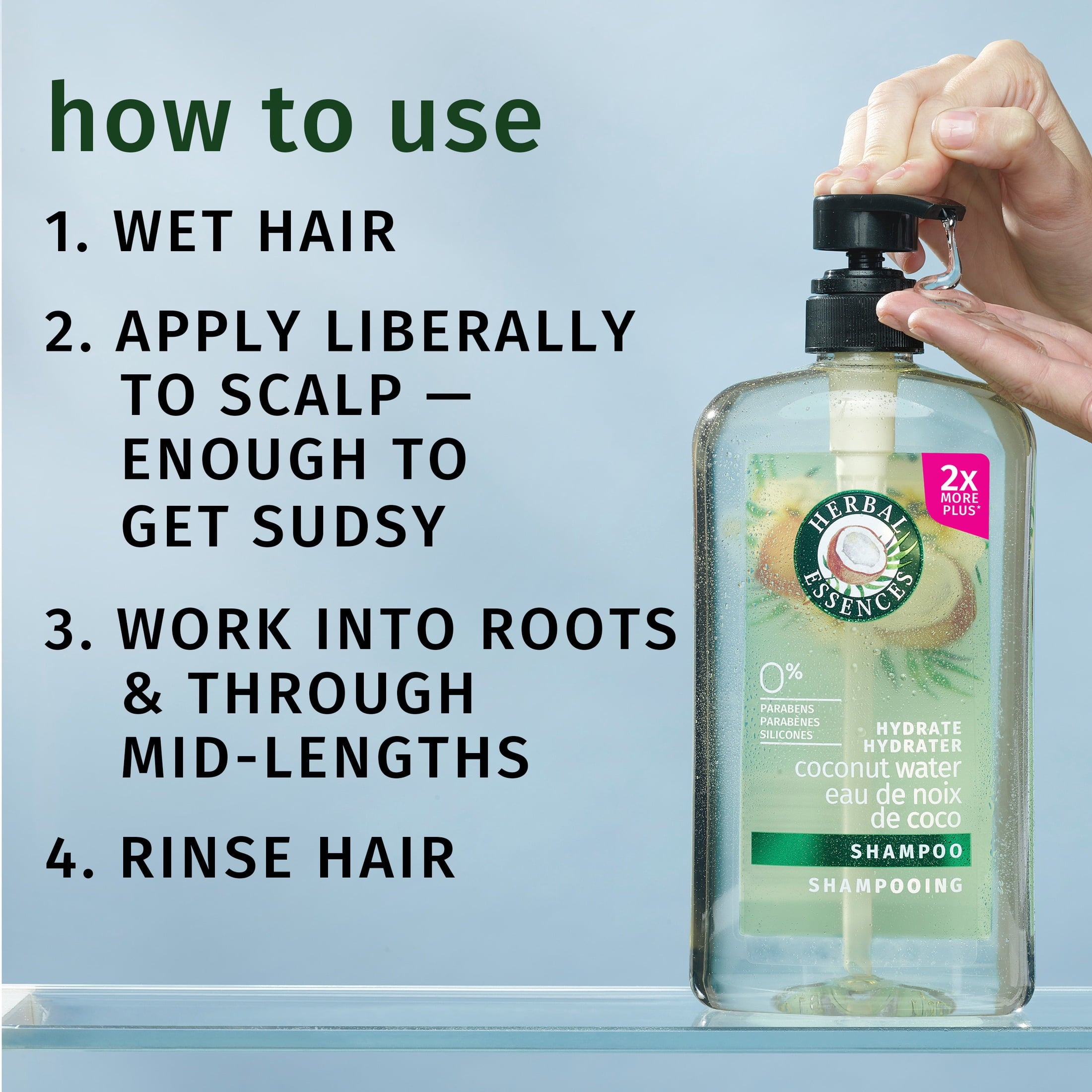 Classics Hydrate Coconut Water and Jasmine Shampoo 33.8 fl oz