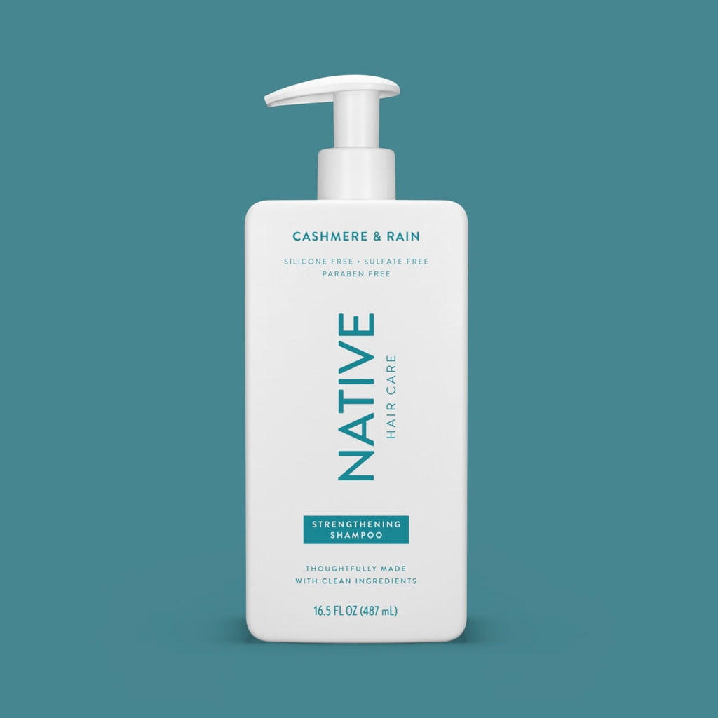 Strengthening Shampoo, Cashmere and Rain, Sulfate Free, for Women and Men, 16.5 oz