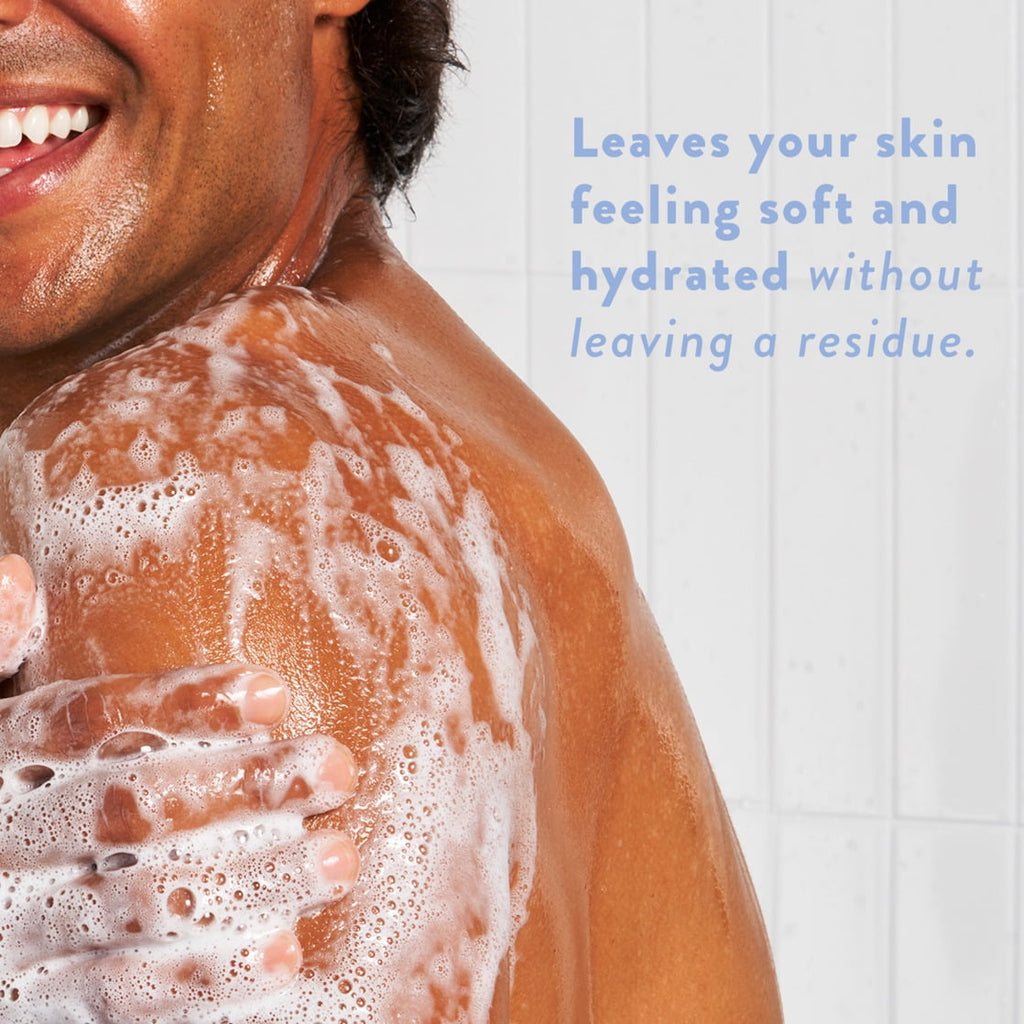Body Wash, Coconut &amp; Vanilla, Sulfate Free, Naturally Derived Ingredients, 24hr Freshness, for Women &amp; Men, 18 fl oz