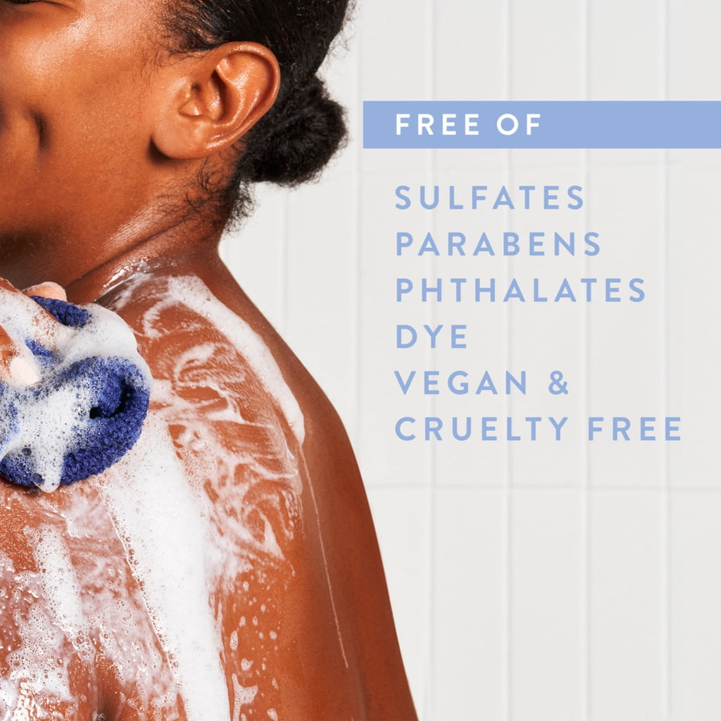 Body Wash, Coconut &amp; Vanilla, Sulfate Free, Naturally Derived Ingredients, 24hr Freshness, for Women &amp; Men, 18 fl oz