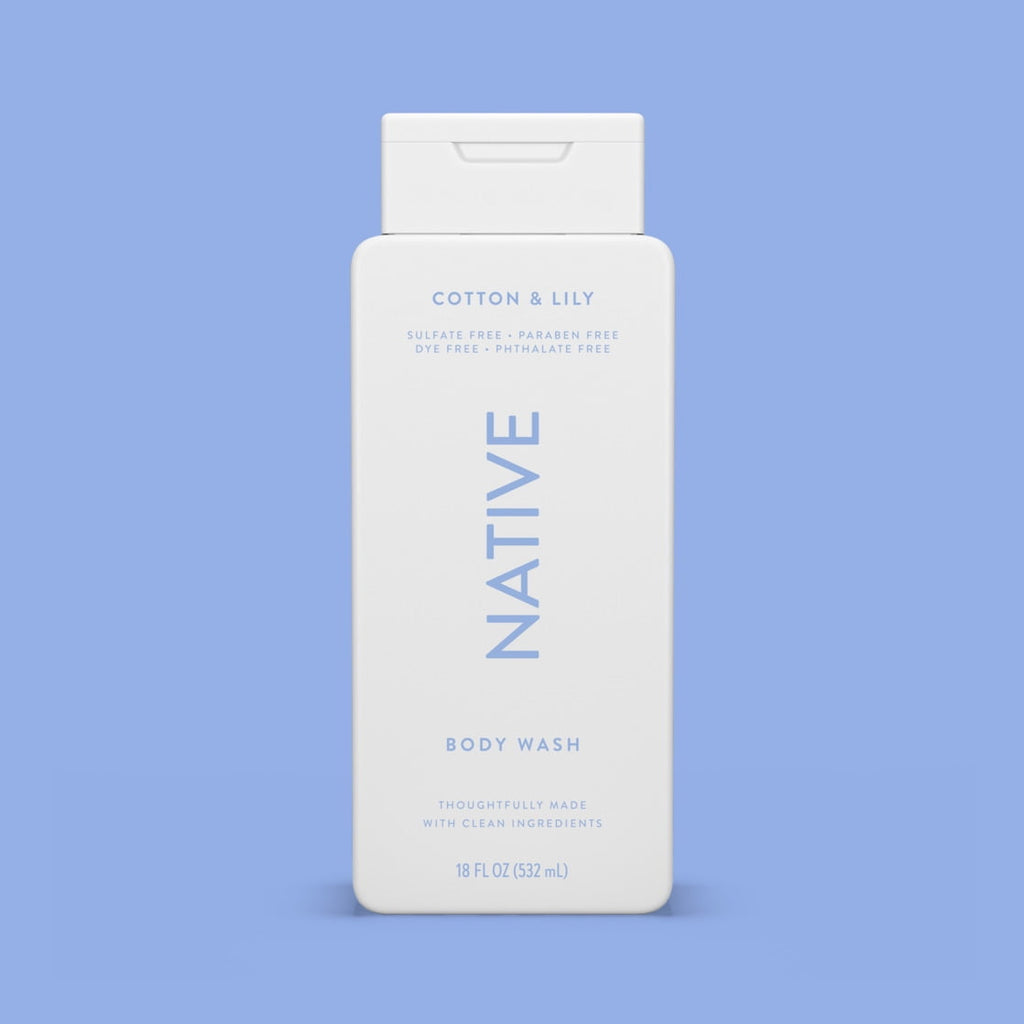 Body Wash, Coconut &amp; Vanilla, Sulfate Free, Naturally Derived Ingredients, 24hr Freshness, for Women &amp; Men, 18 fl oz