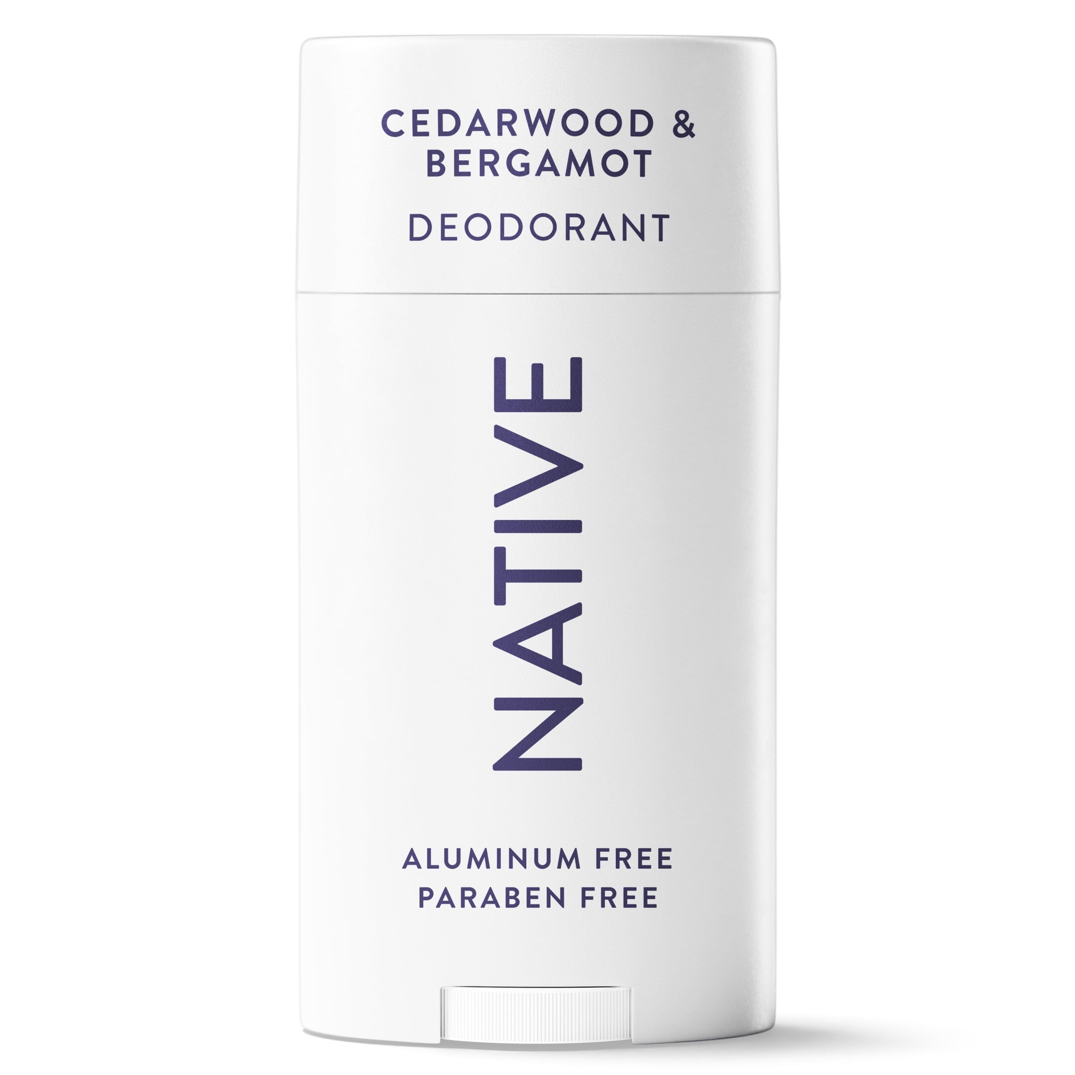 Aluminum Free Deodorant For Men, 72 Hour Solid Deodorant Stick, Cedarwood &amp; Bergamot, 2.65oz