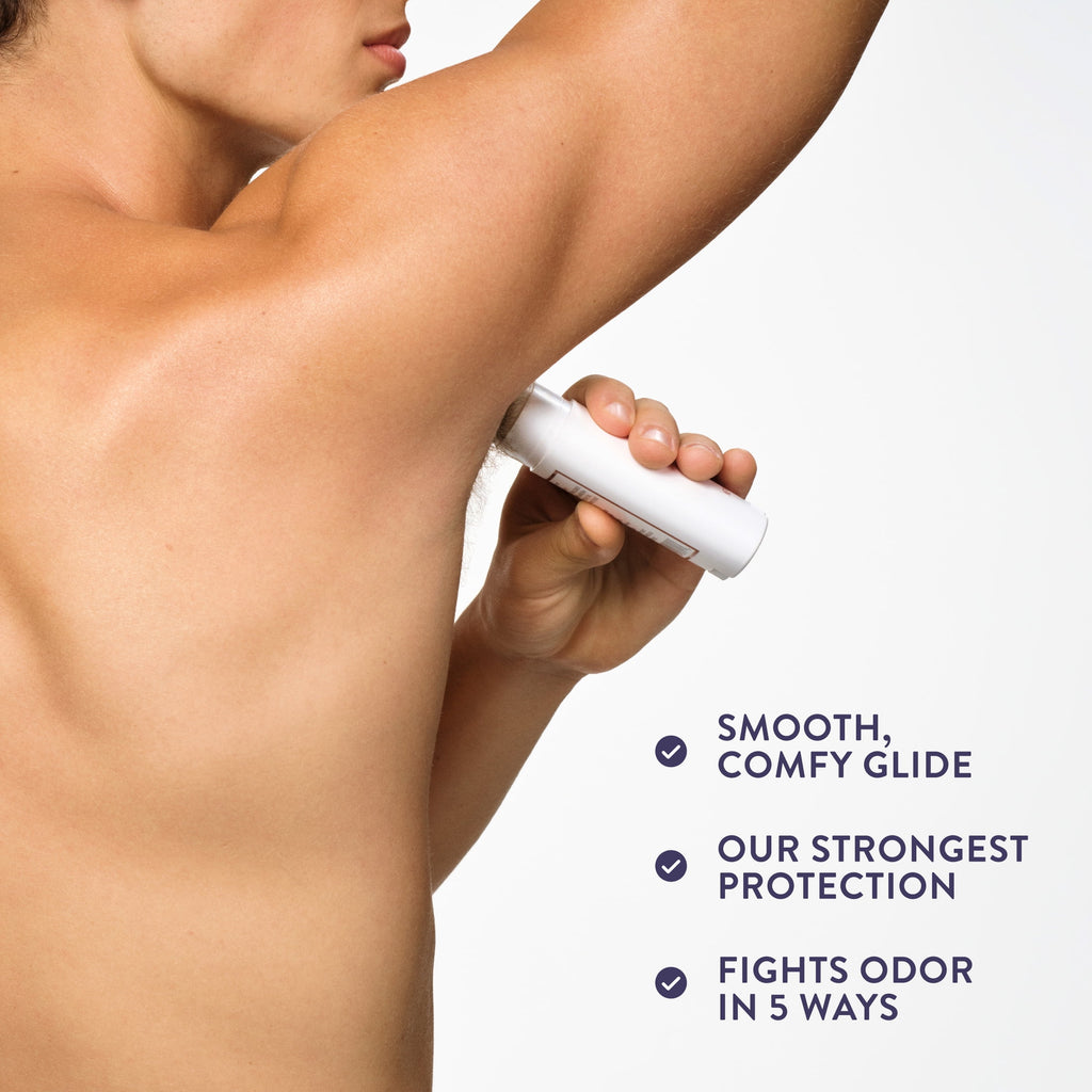 Aluminum Free Deodorant For Men, 72 Hour Solid Deodorant Stick, Cedarwood &amp; Bergamot, 2.65oz