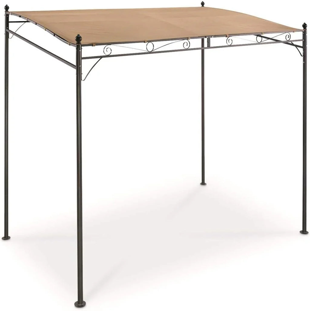 Small pergola 5 feet x 8 feet sunshade tent instant shelter outdoor awning suitable for patios, backyards, gardens, barbecue areas, and sunbathing.