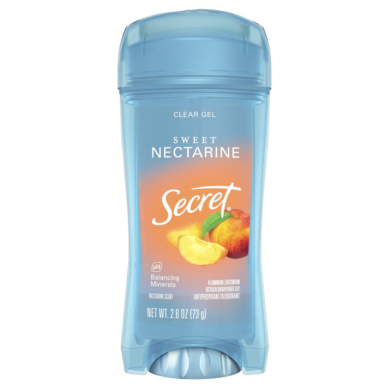 Fresh Clear Gel Antiperspirant Deodorant, Sweet Nectarine, 2.6 oz