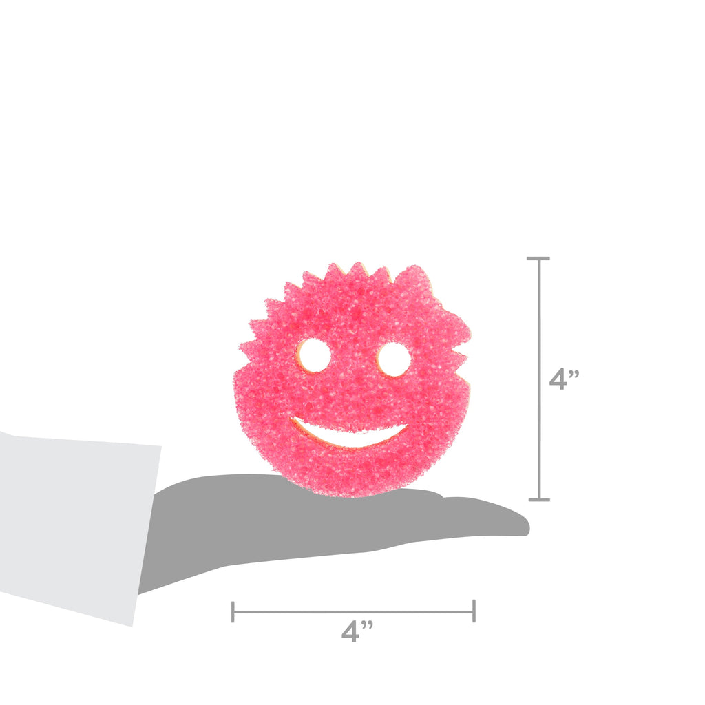 Scrub Mommy Non-Scratch Cleaning Sponges, 4 Count