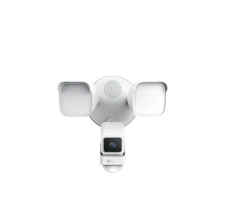 Wired Outdoor WiFi 2600 Lumen Floodlight 2 Way Audio 1080p Security Camera