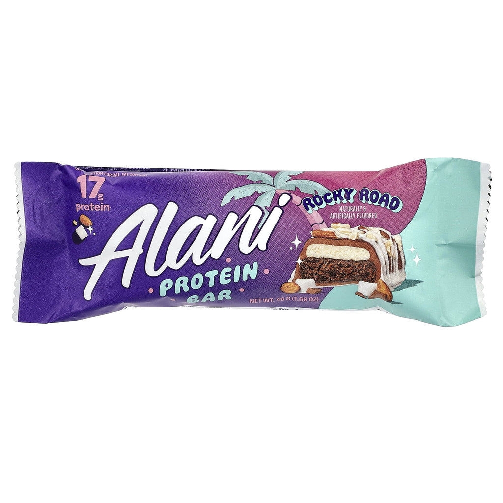 Protein Bar, Rocky Road, 12 Bars, 1.69 oz (48 g) Each